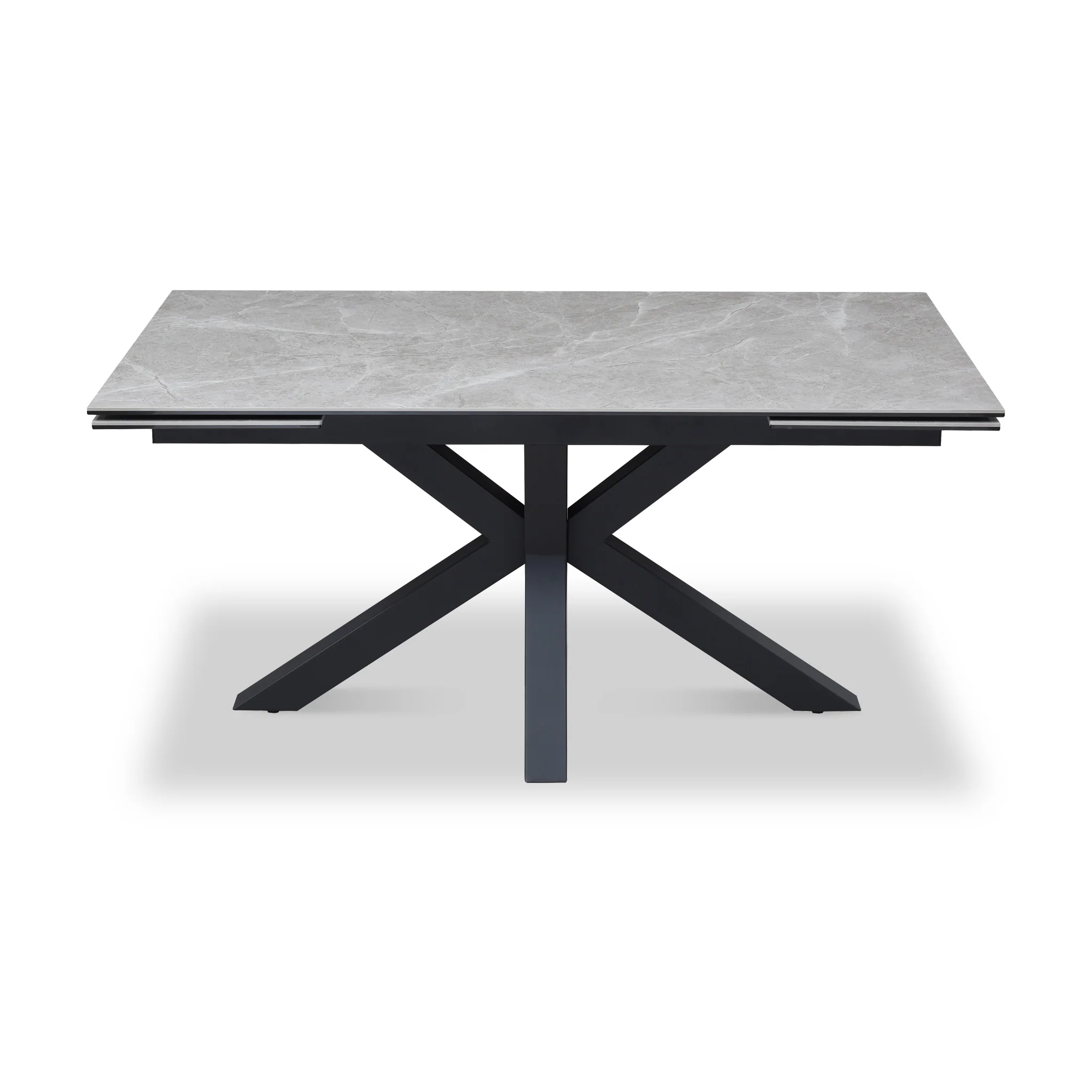 Palma Grey 140-180cm Extending Ceramic Dining Table - Image 3