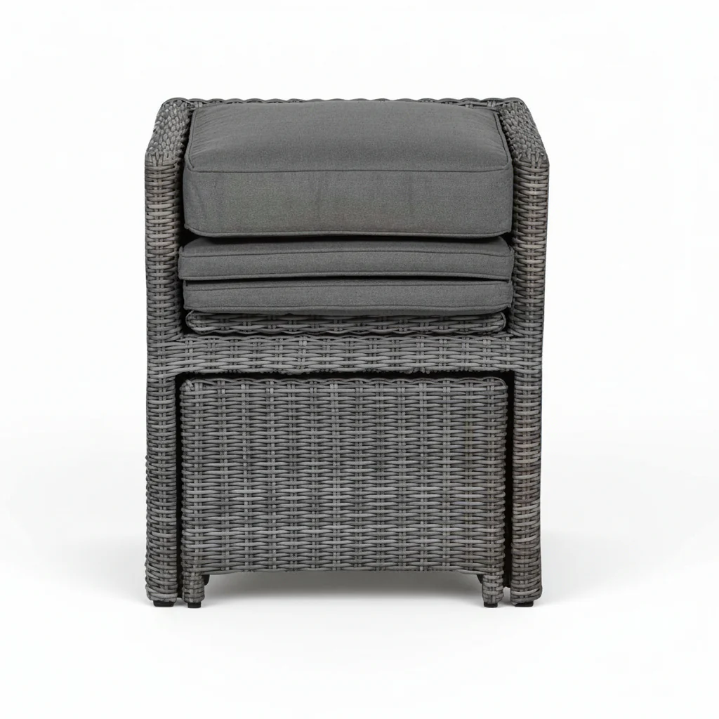 Paris 10 Seat Lux Rattan Cube Set - Image 12