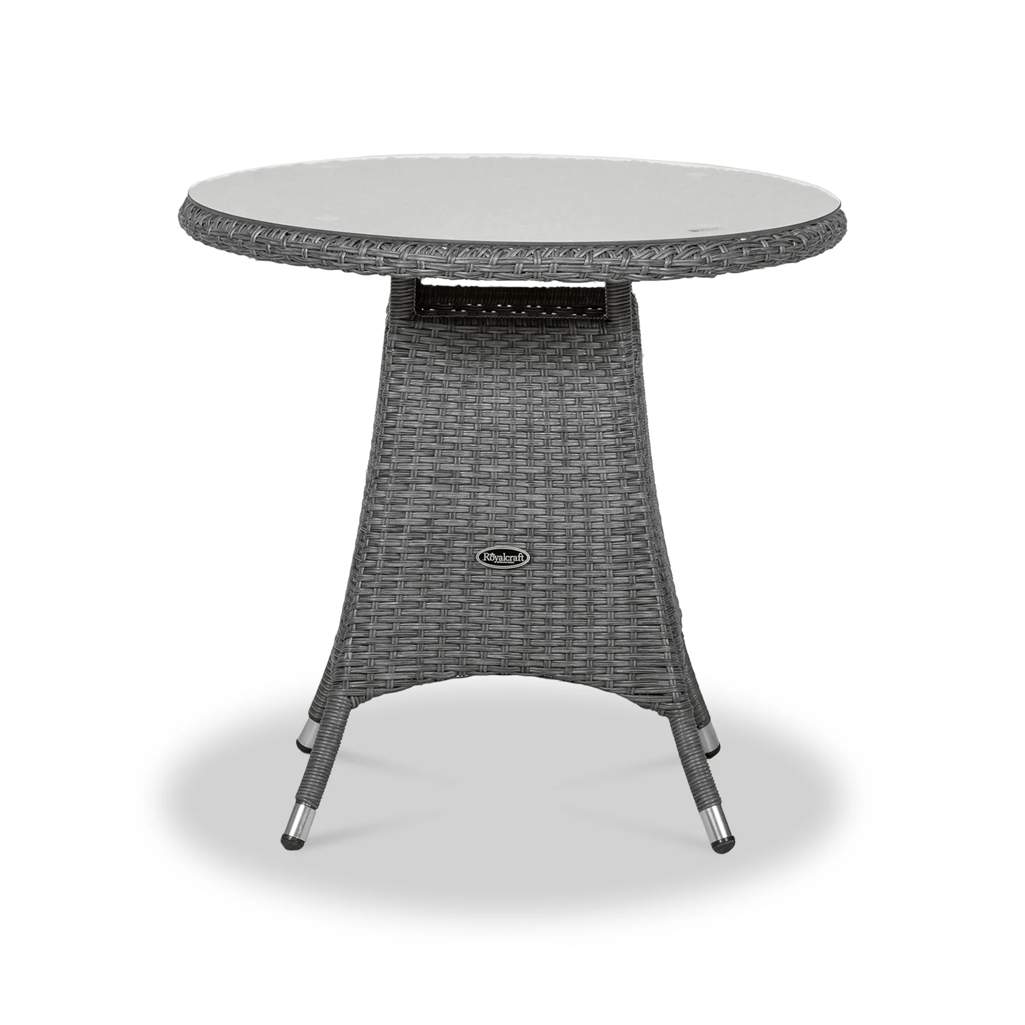 Paris 2 Seat Lux Rattan Bistro Set - Image 7