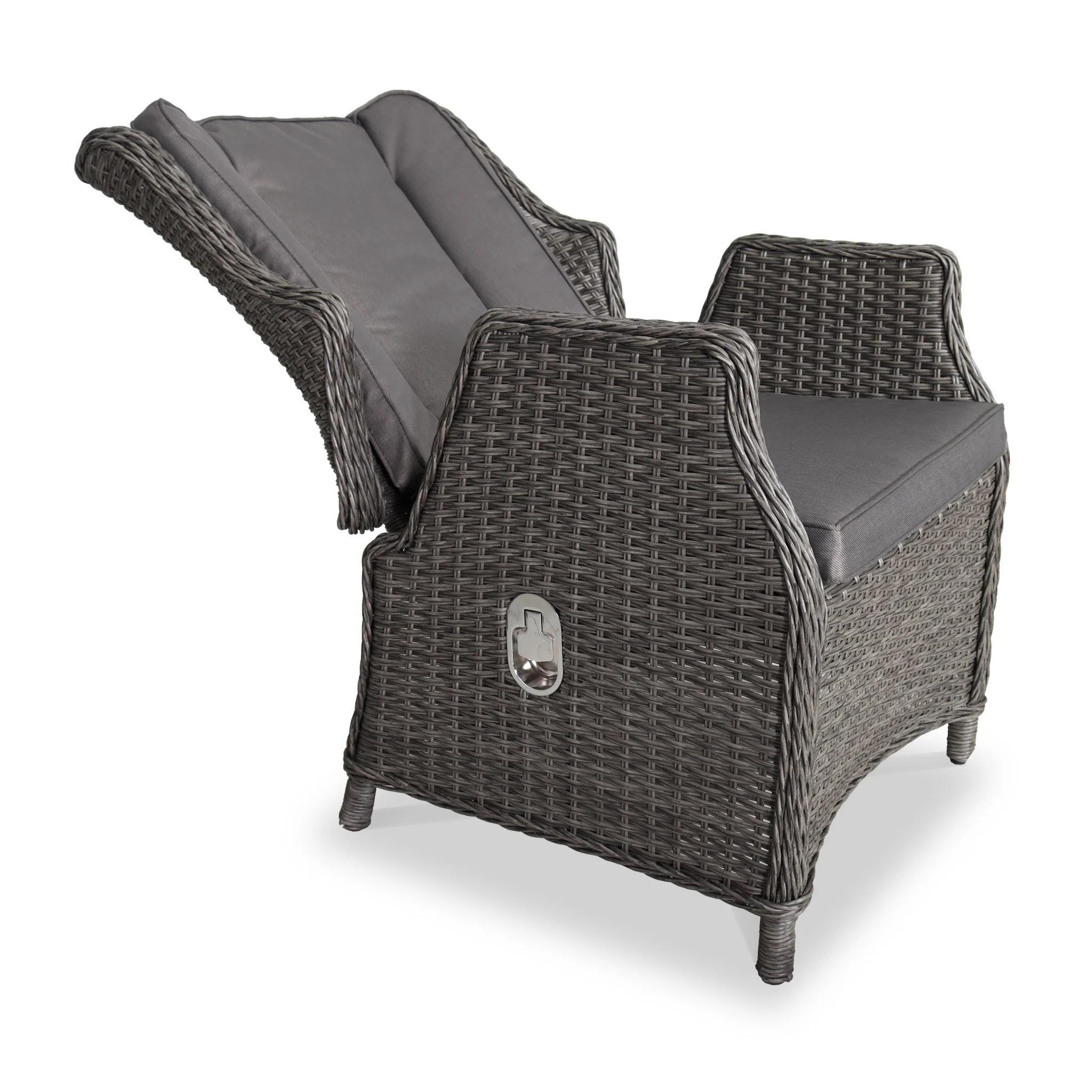Paris 2 Seater High Back Recliner Comfort Companion Set - Image 9
