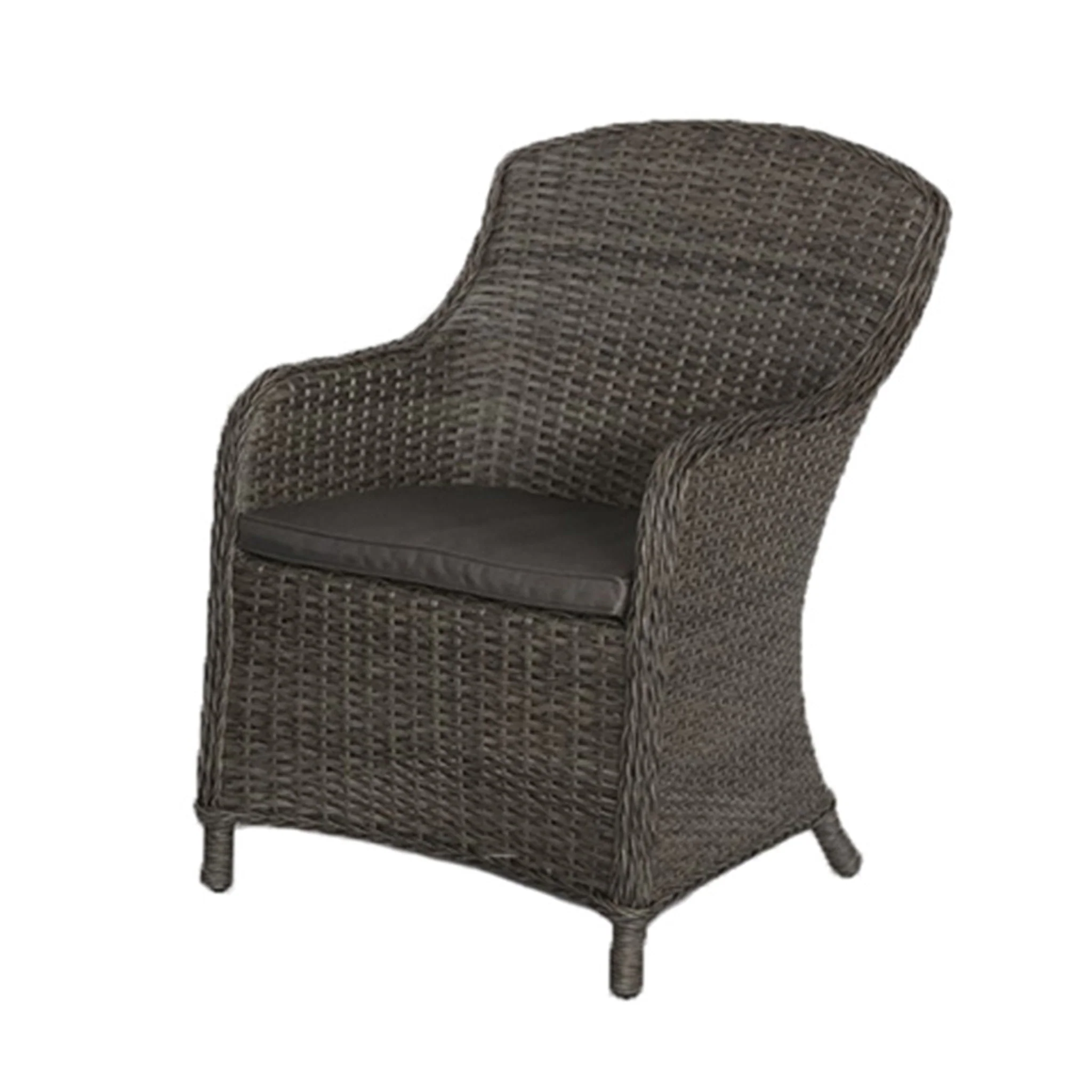 Paris 4 Seat 110cm Lux Rattan Dining Set - Image 12