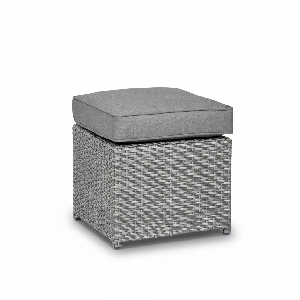 Paris Rattan Lounge Dining Set with Rise and Fall Table - Image 13