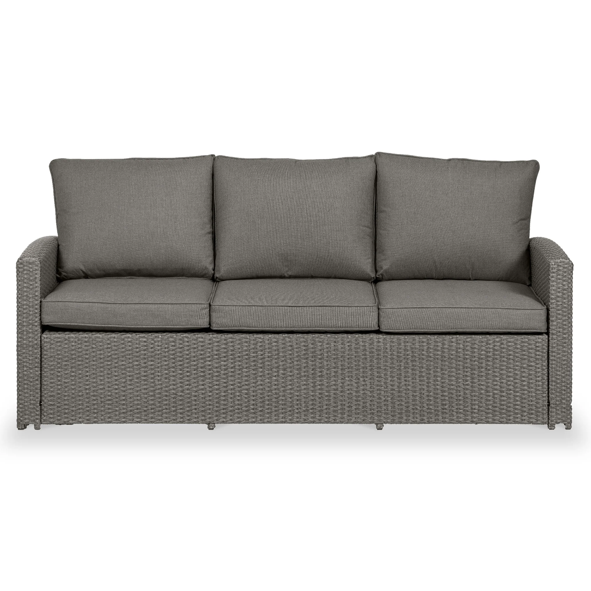 Paris Rattan Seven Seater Deluxe Sofa Dining Set - Image 6