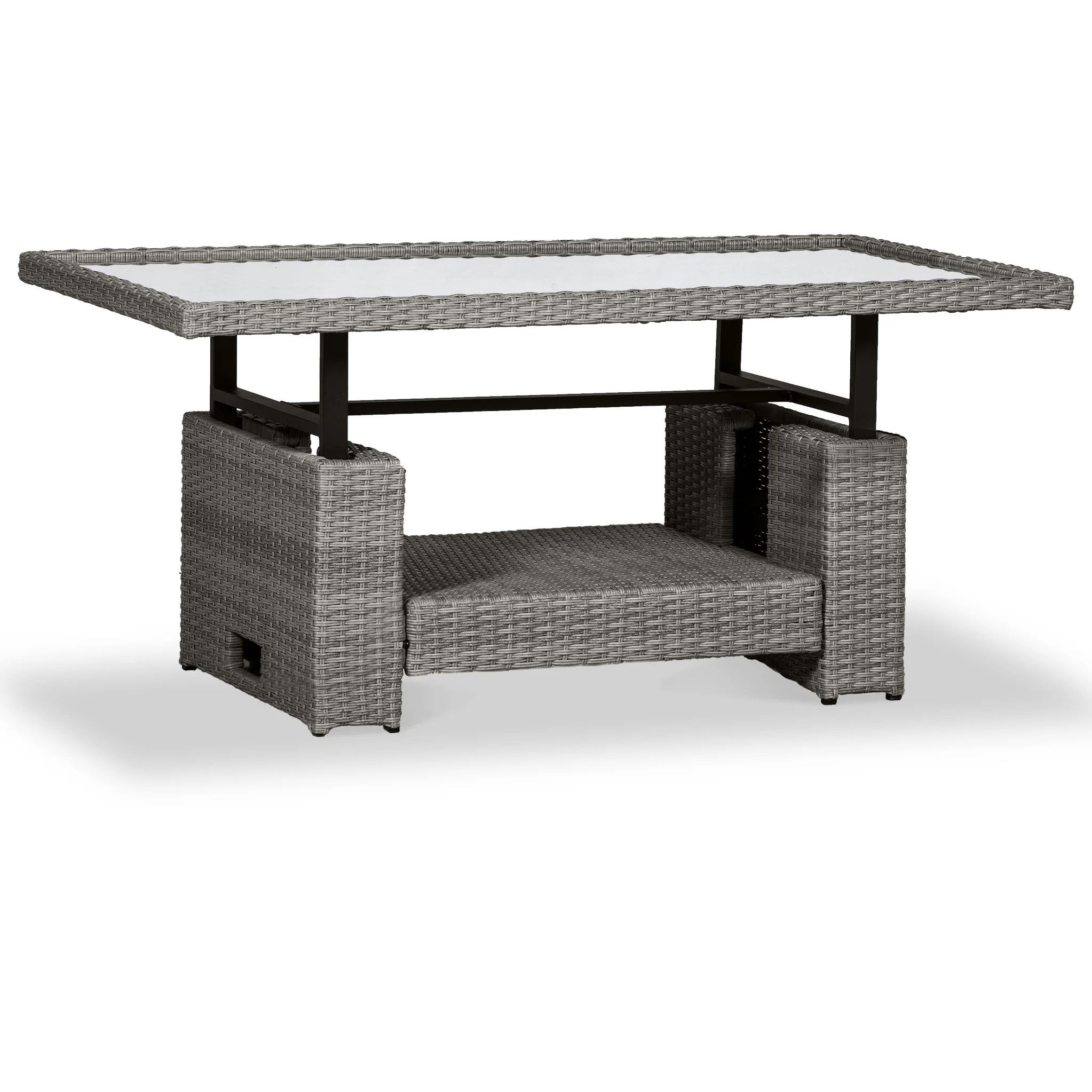 Paris Rattan Seven Seater Deluxe Sofa Dining Set - Image 8