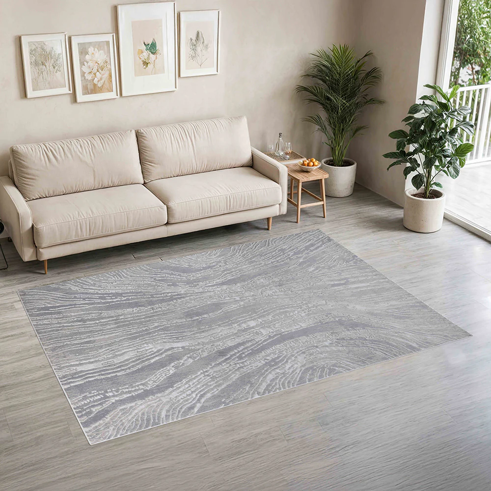 Paxton Textured Abstract Design Rug - Image 2