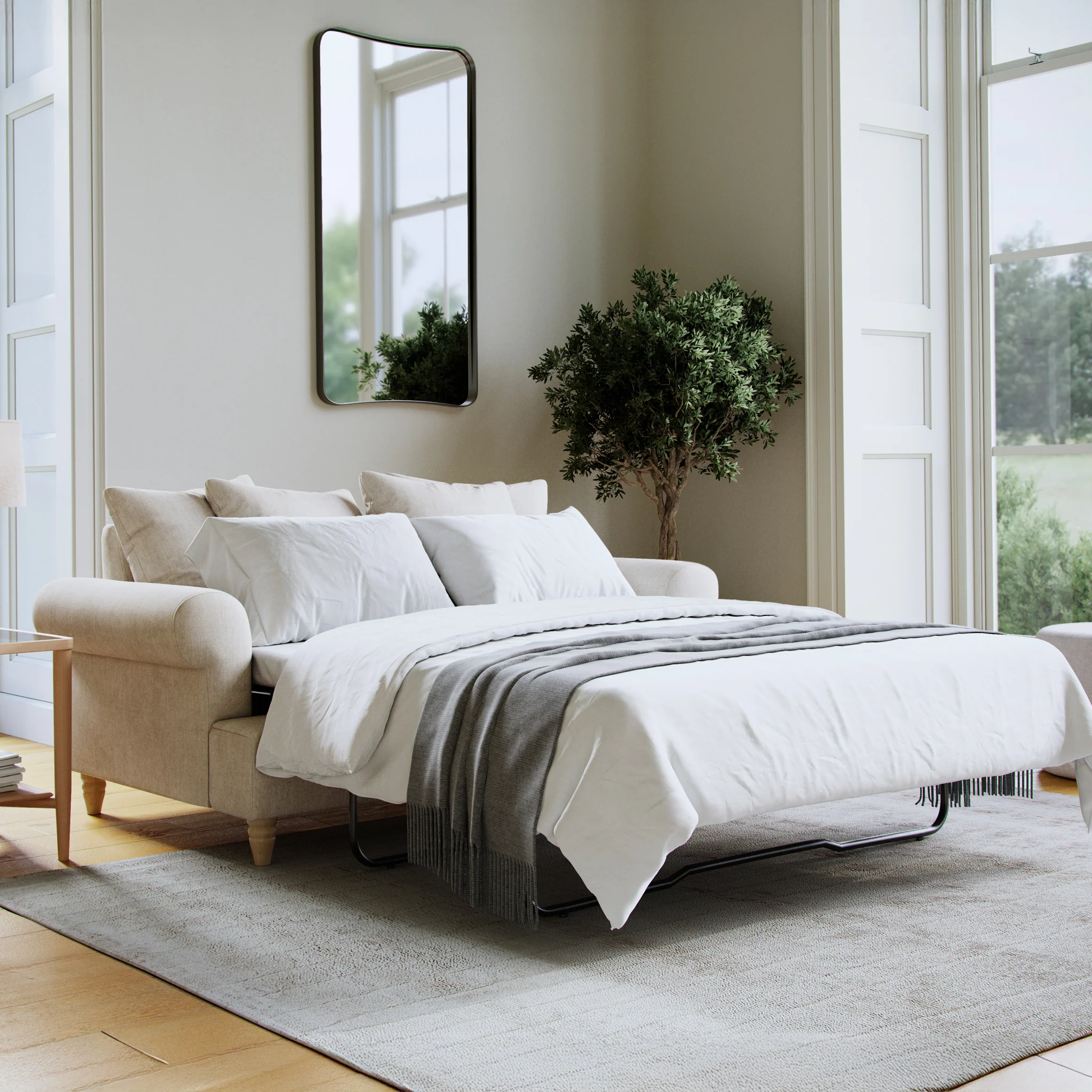 Pembroke 2 Seater Sofa Bed - Image 2