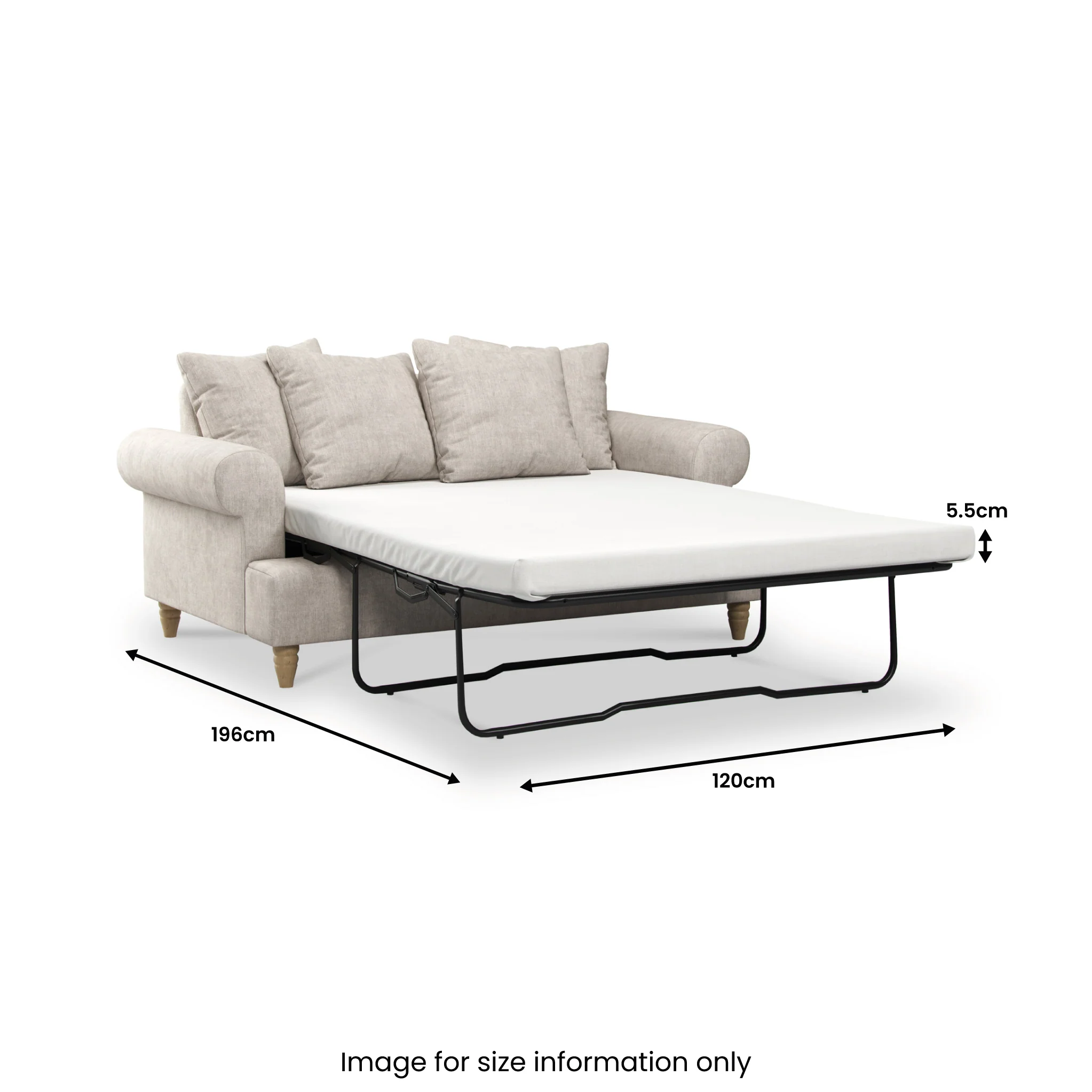 Pembroke 2 Seater Sofa Bed - Image 49