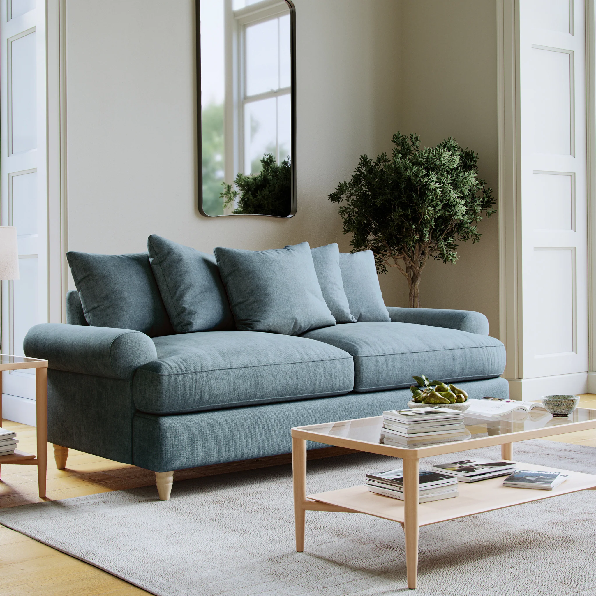 Pembroke 3 Seater Sofa - Image 7