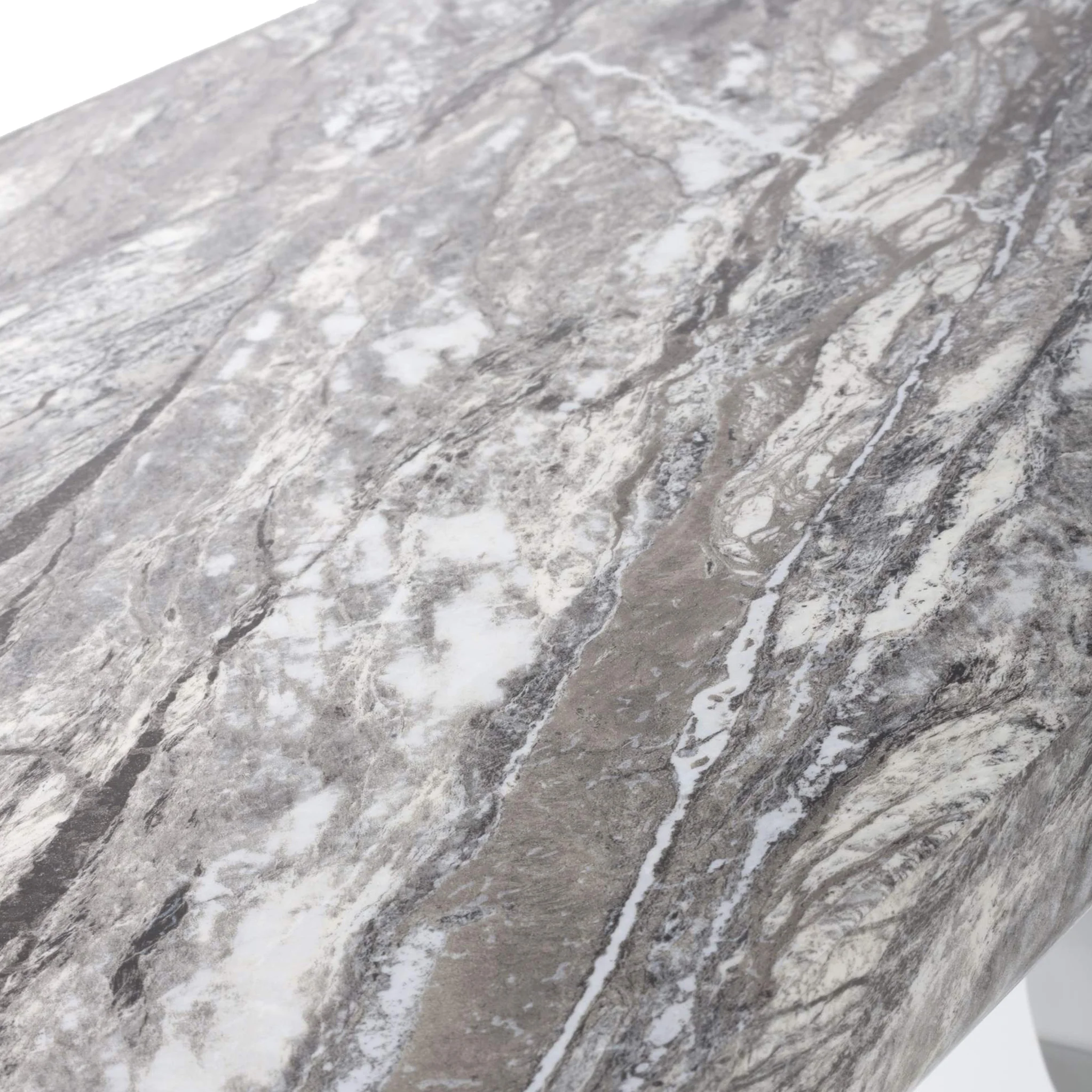 Pendeen 110cm Faux Marble Top Coffee Table - Image 3