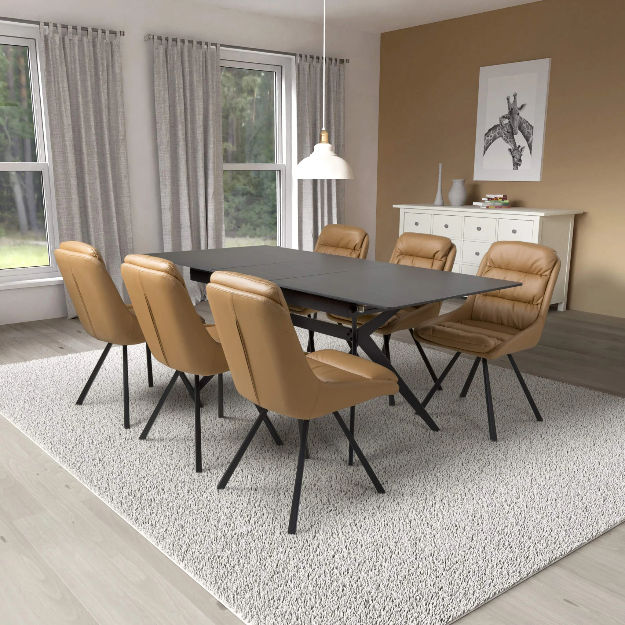 Penhallow 180cm Extending Dining Table - Image 11