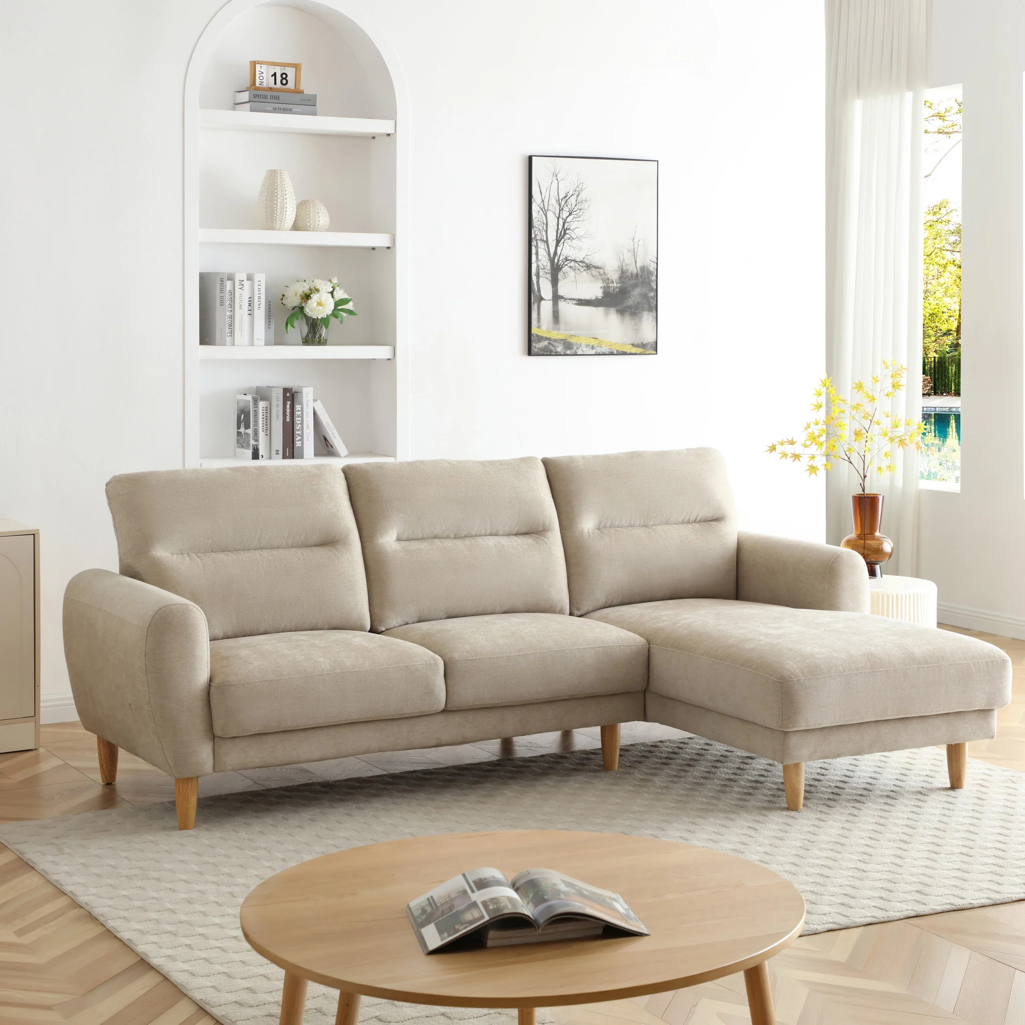 Penmere Chaise Sofa - Image 2