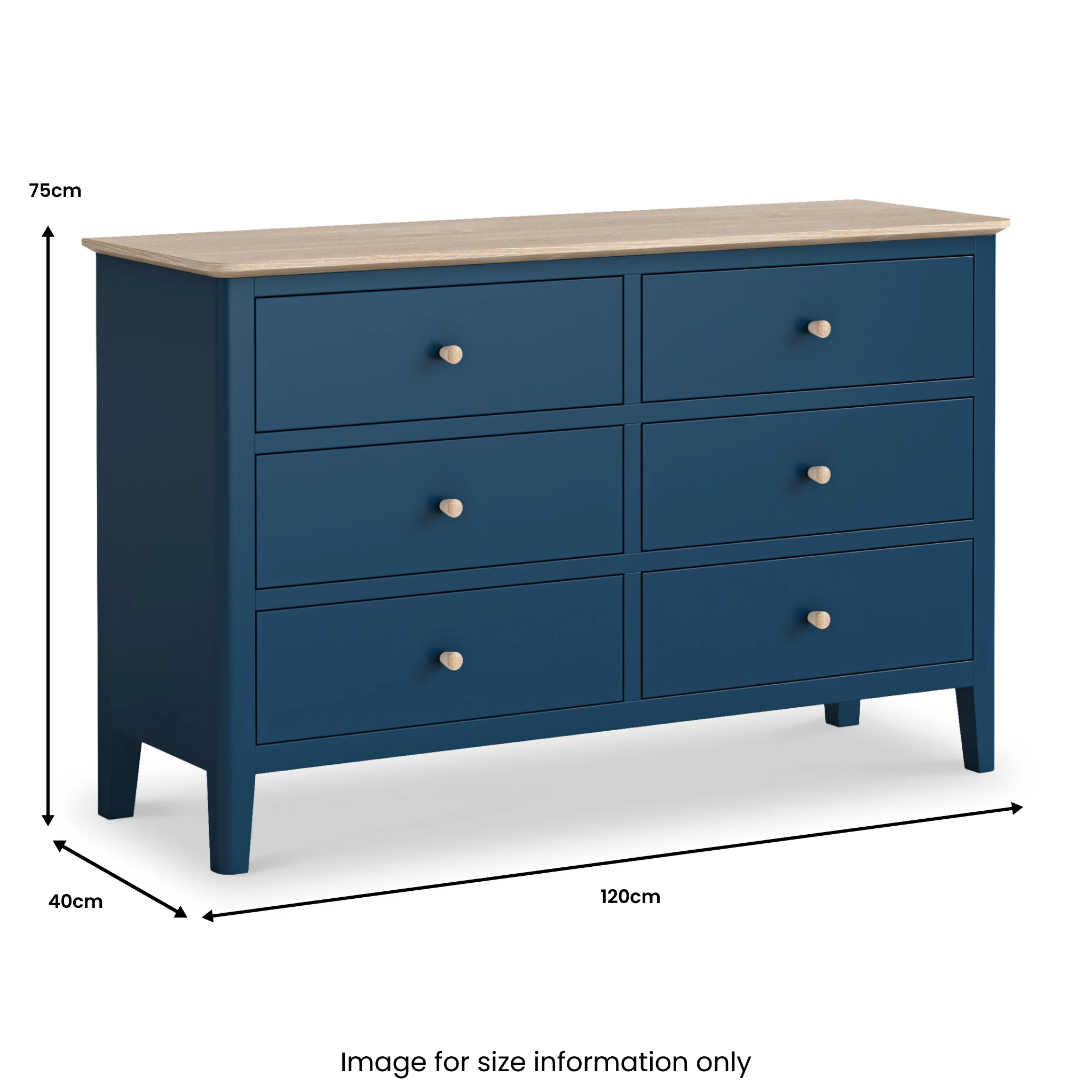 Penrose 6 Drawer Chest - Image 7