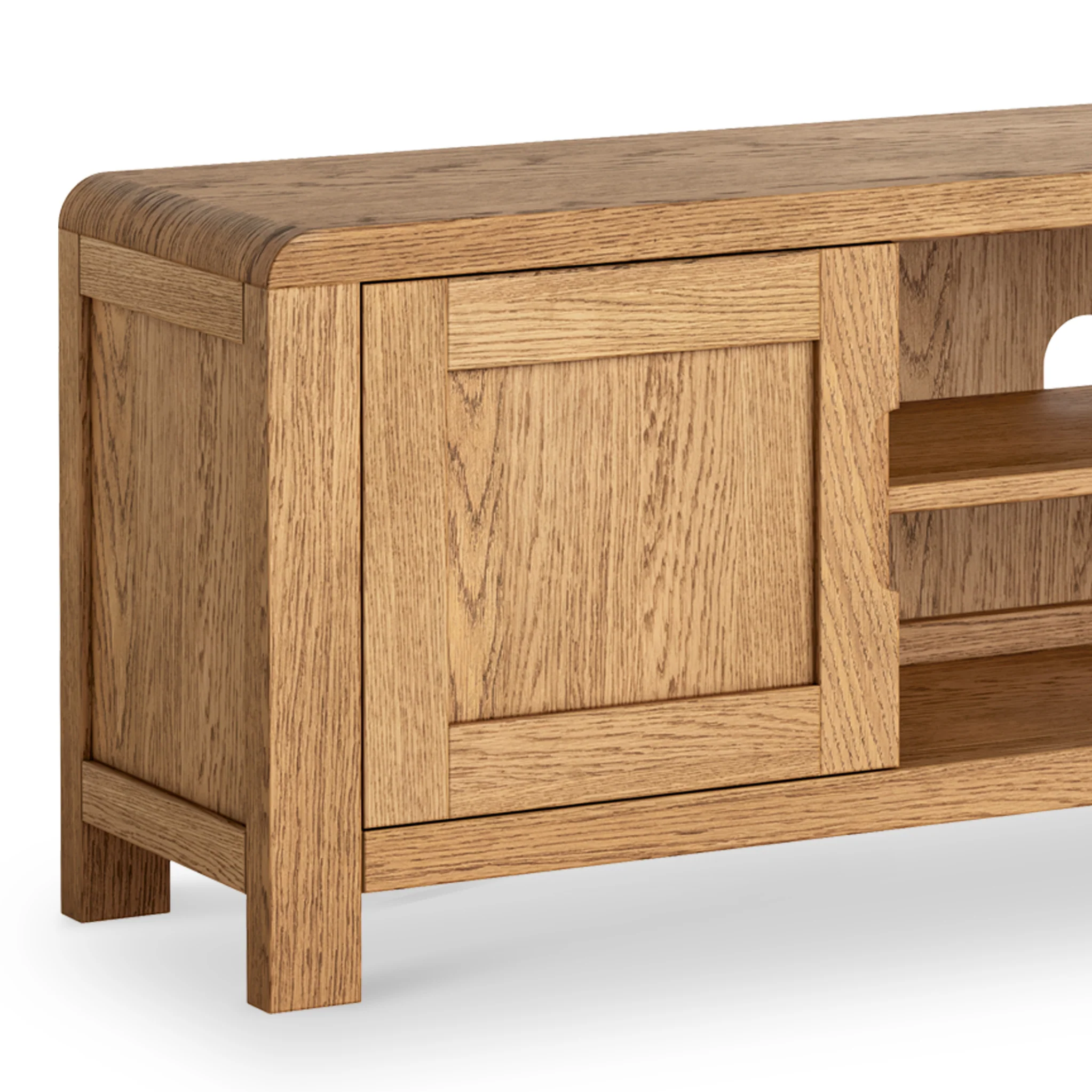 Penryn Oak 160cm TV Unit - Image 3