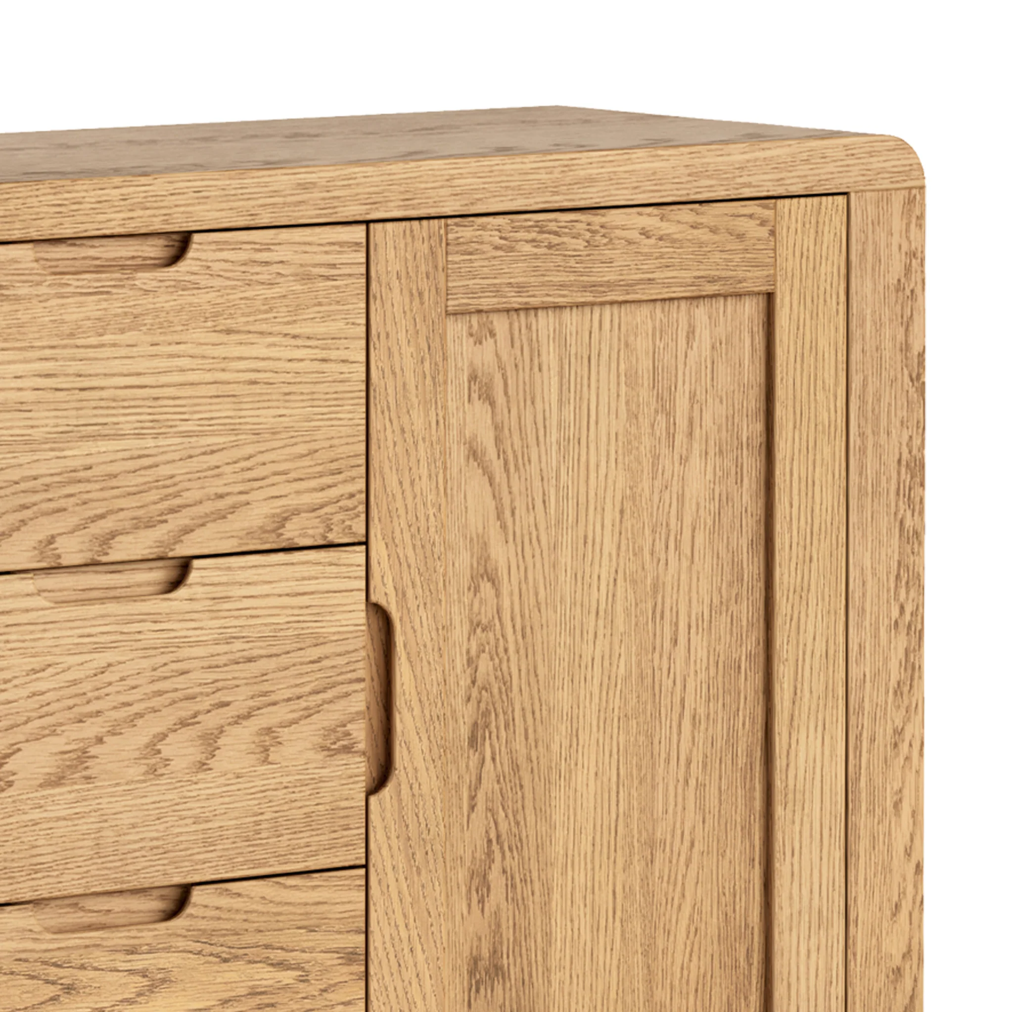 Penryn Oak Large Sideboard - Image 3