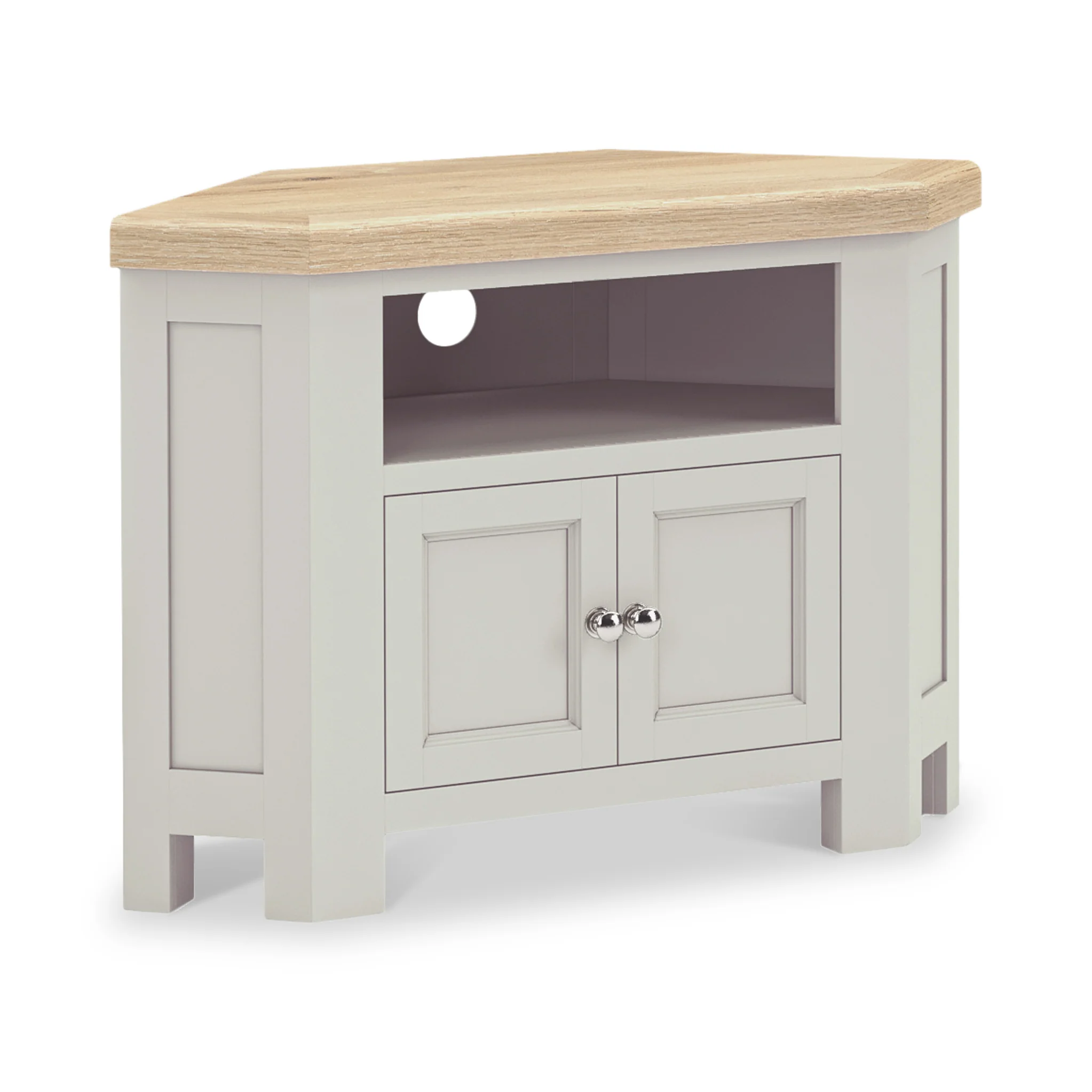 Penzance 2 Door Corner TV Unit - Image 2