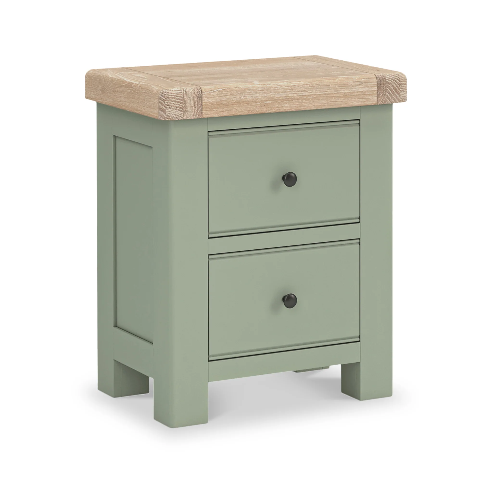 Penzance 2 Drawer Bedside Table - Image 3