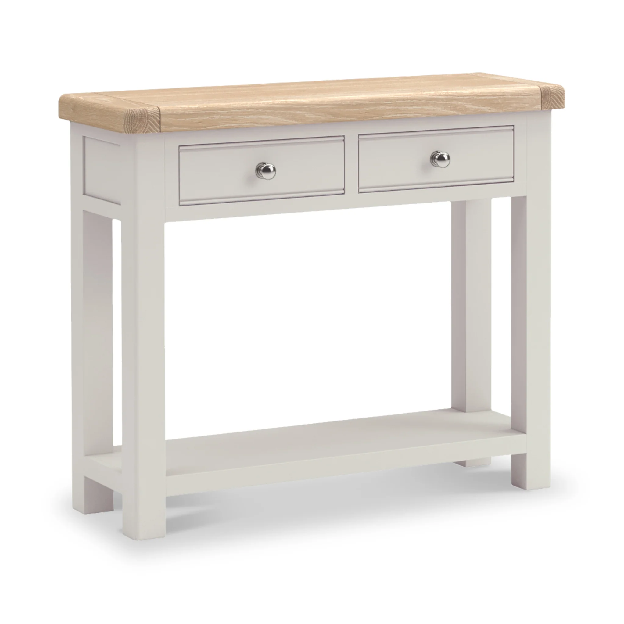 Penzance 2 Drawer Console Table - Image 2