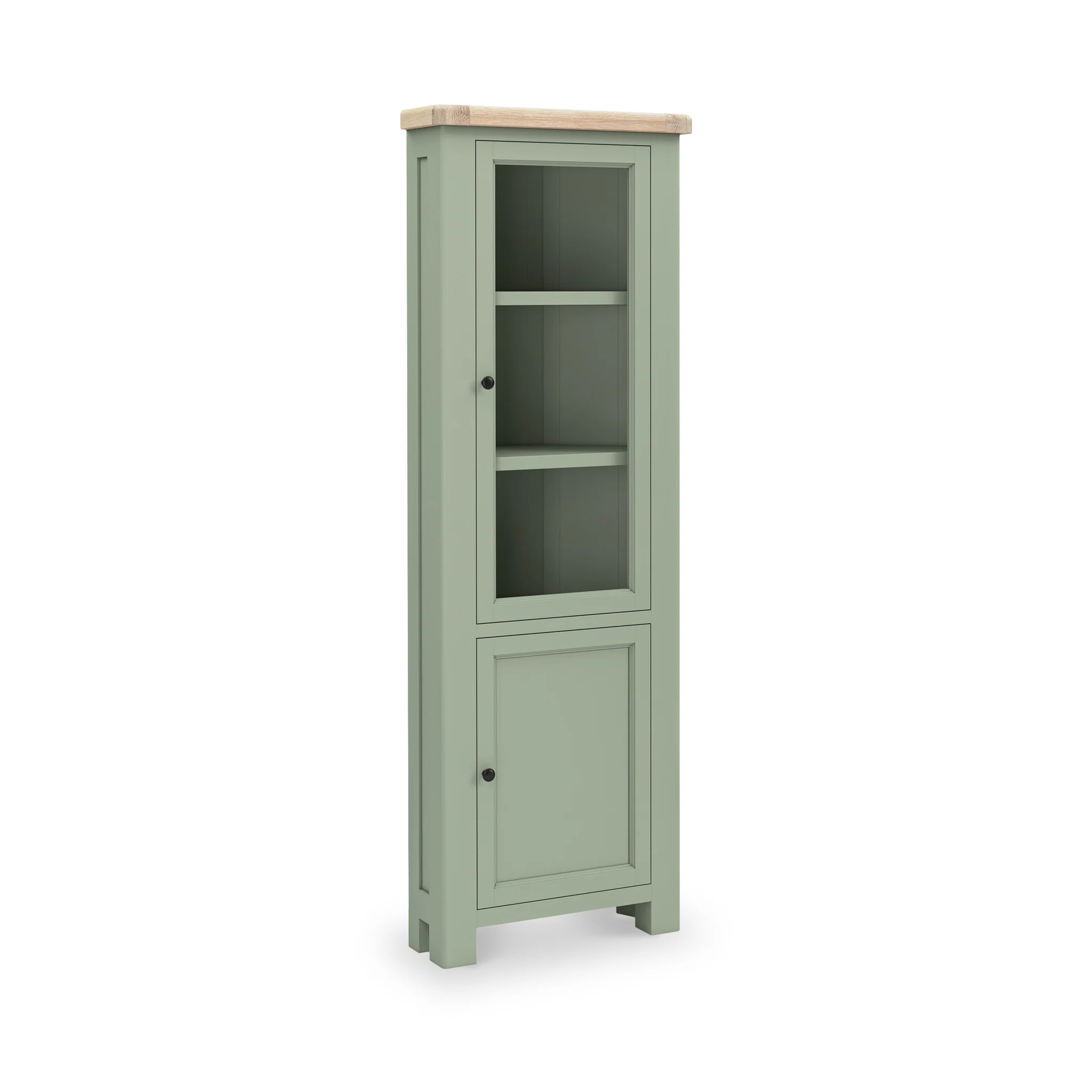 Penzance Corner Display Cabinet - Image 3