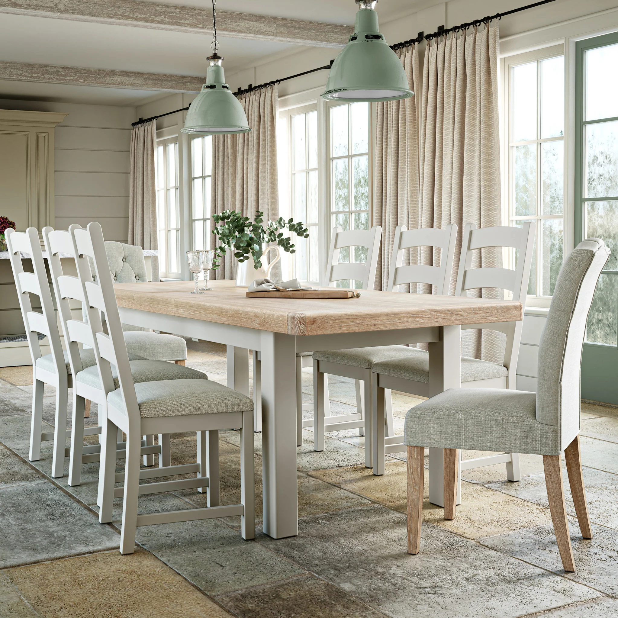 Penzance Large Extending Dining Table - Image 2