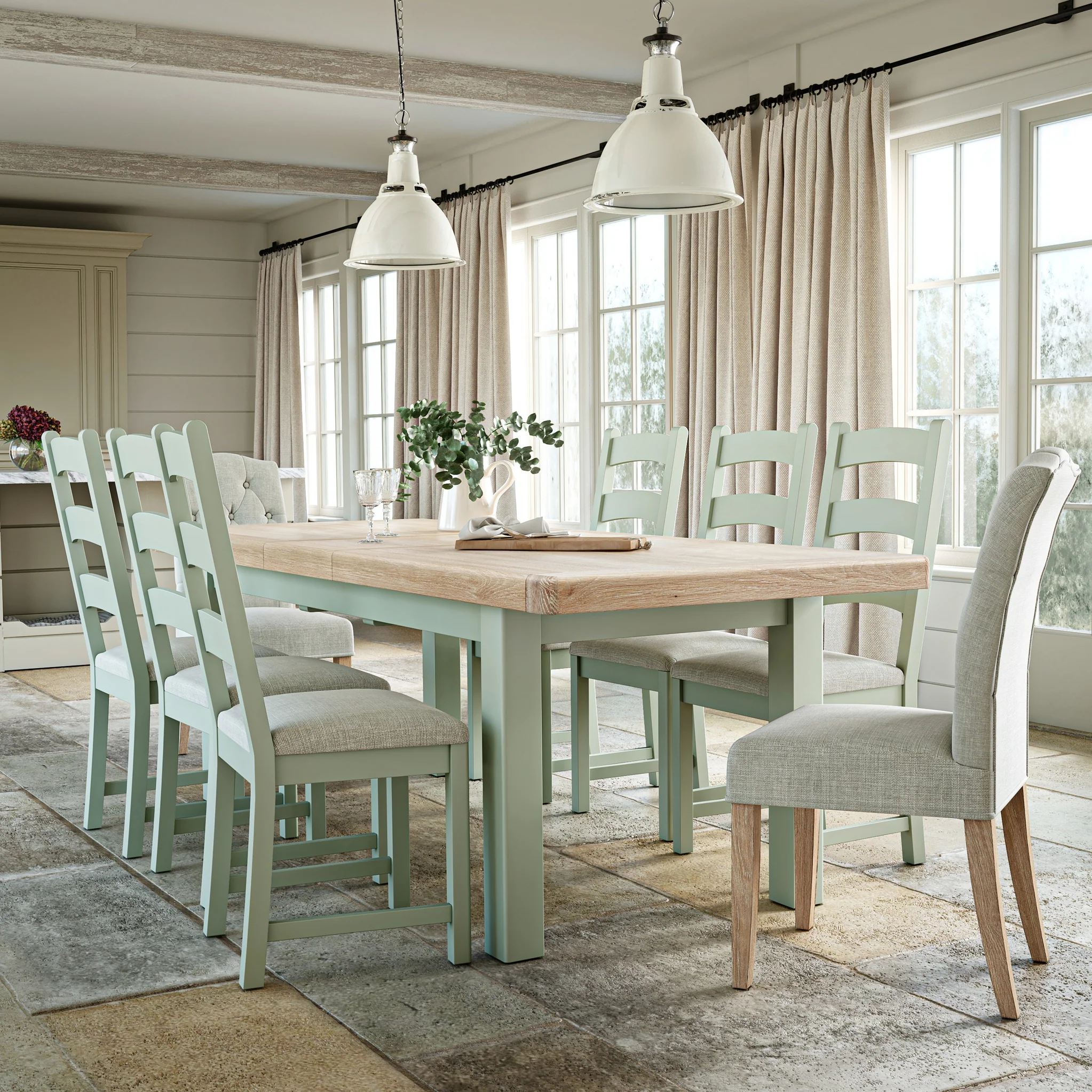 Penzance Large Extending Dining Table - Image 4
