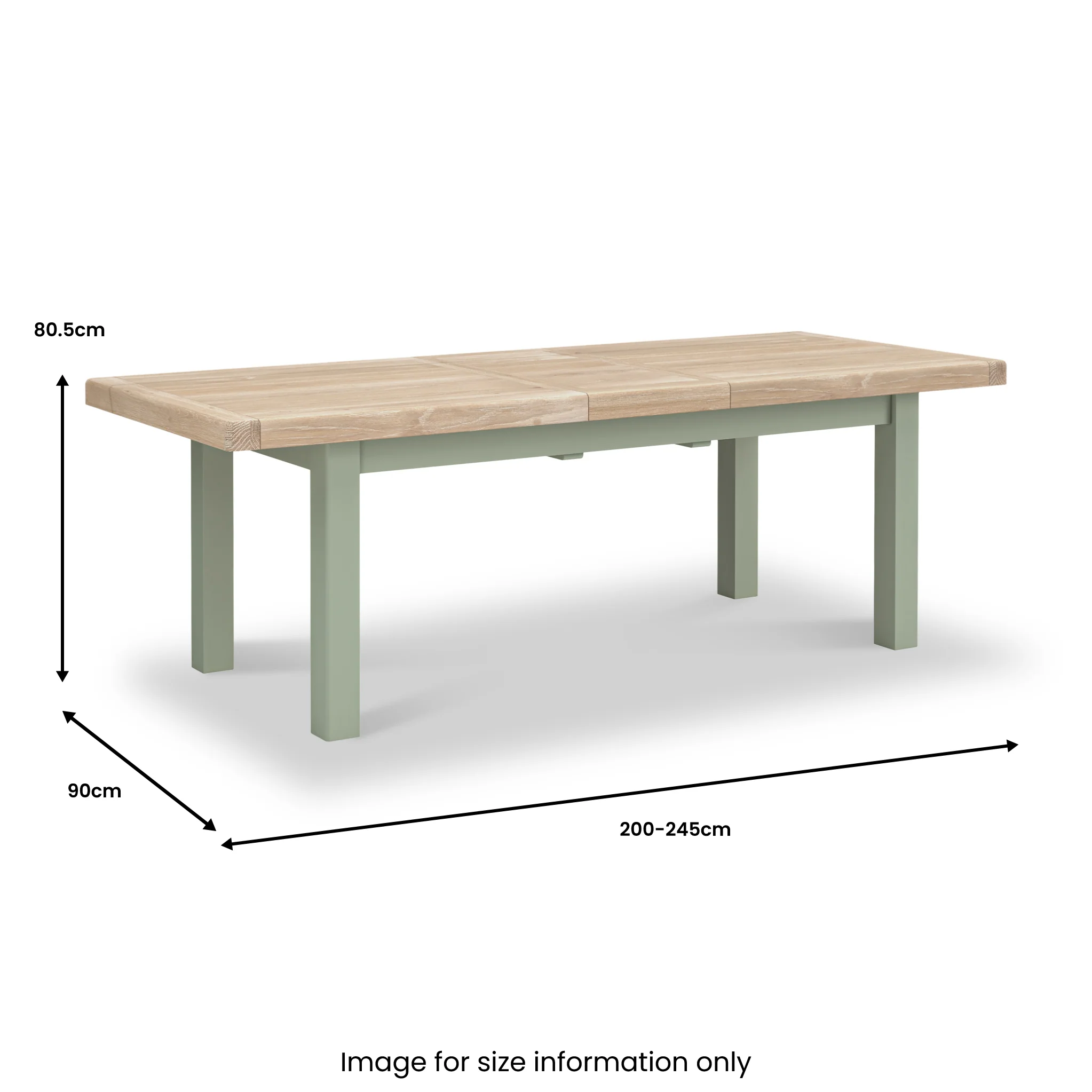 Penzance Large Extending Dining Table - Image 5