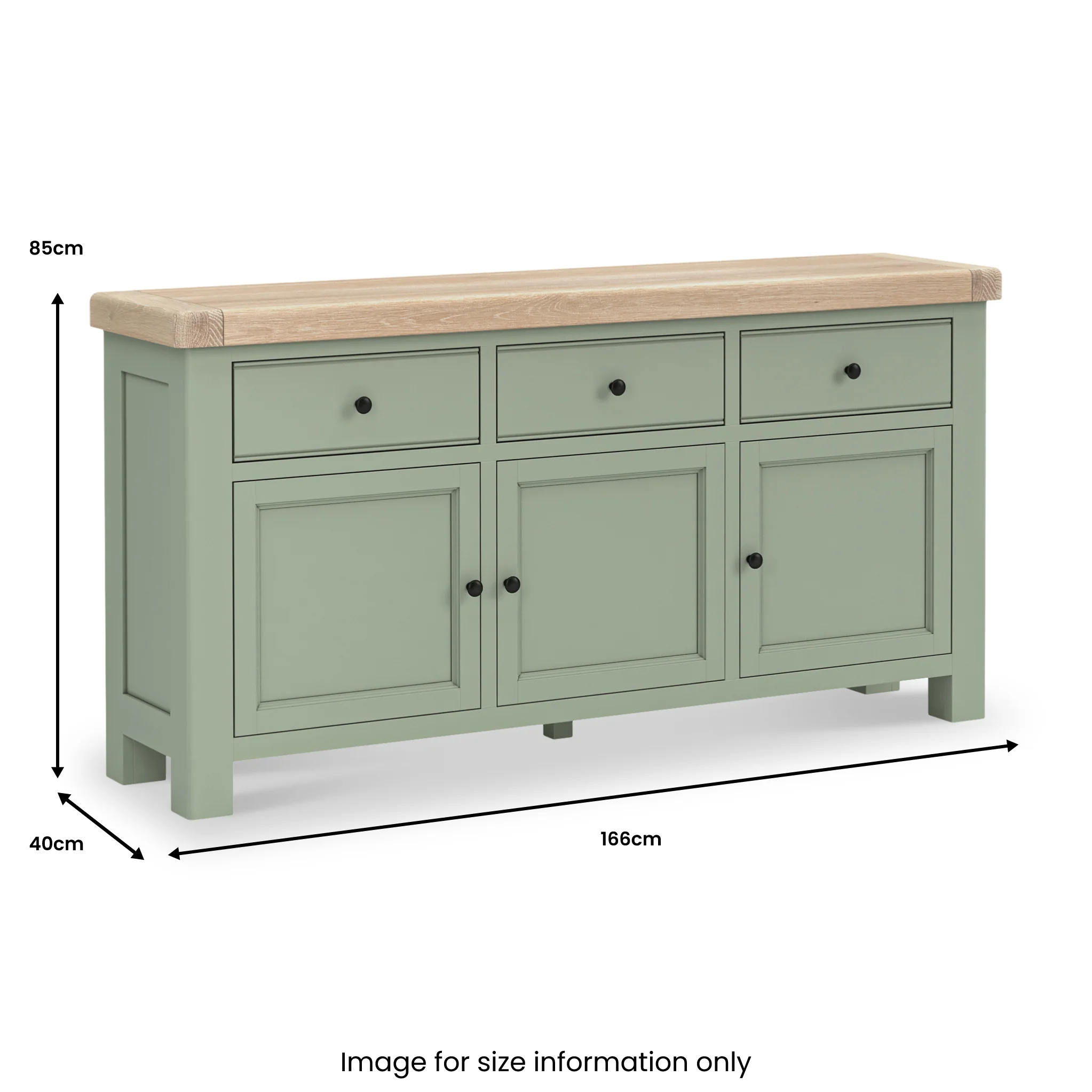 Penzance Large Sideboard - Image 7