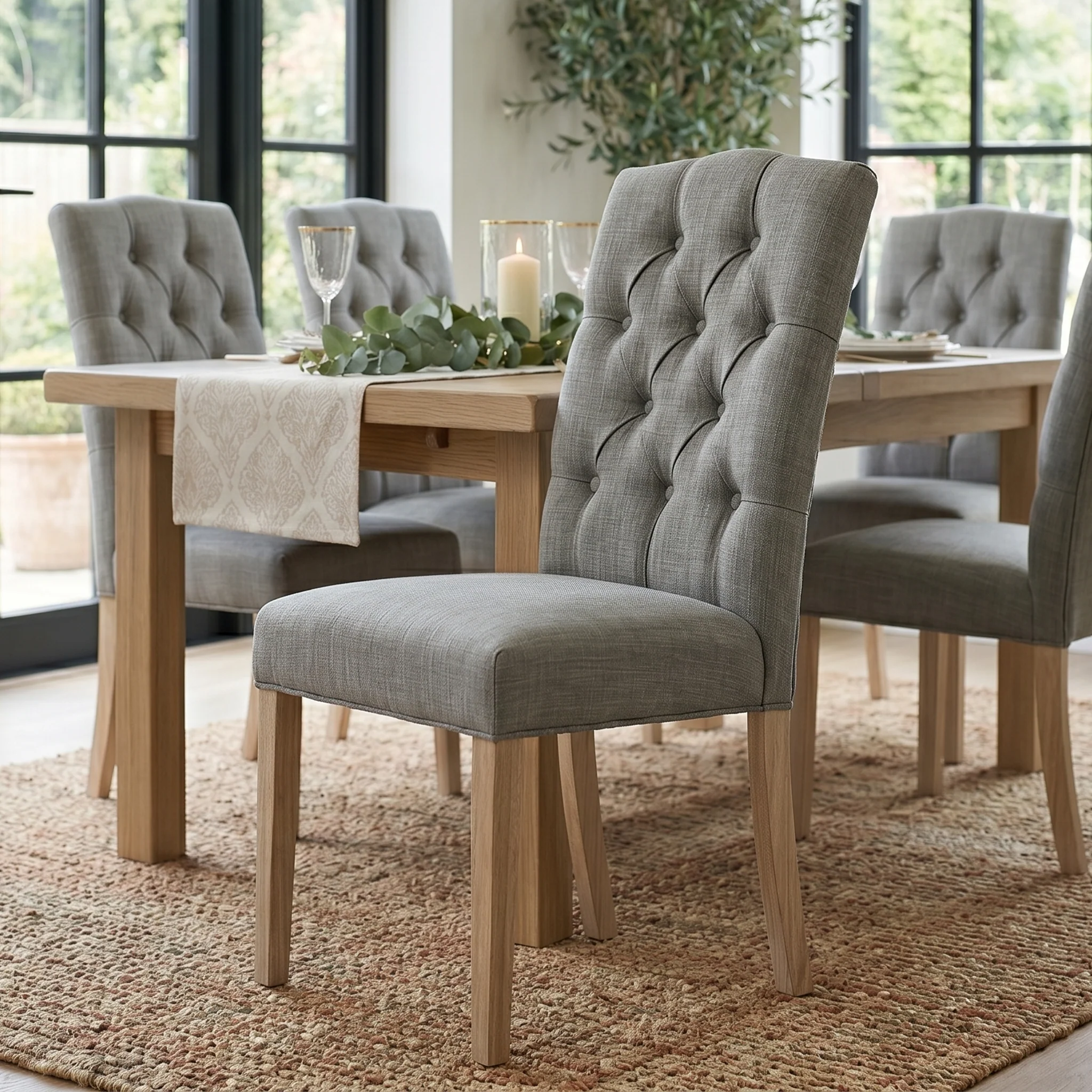 Penzance Upholstered Dining Chair - Image 2
