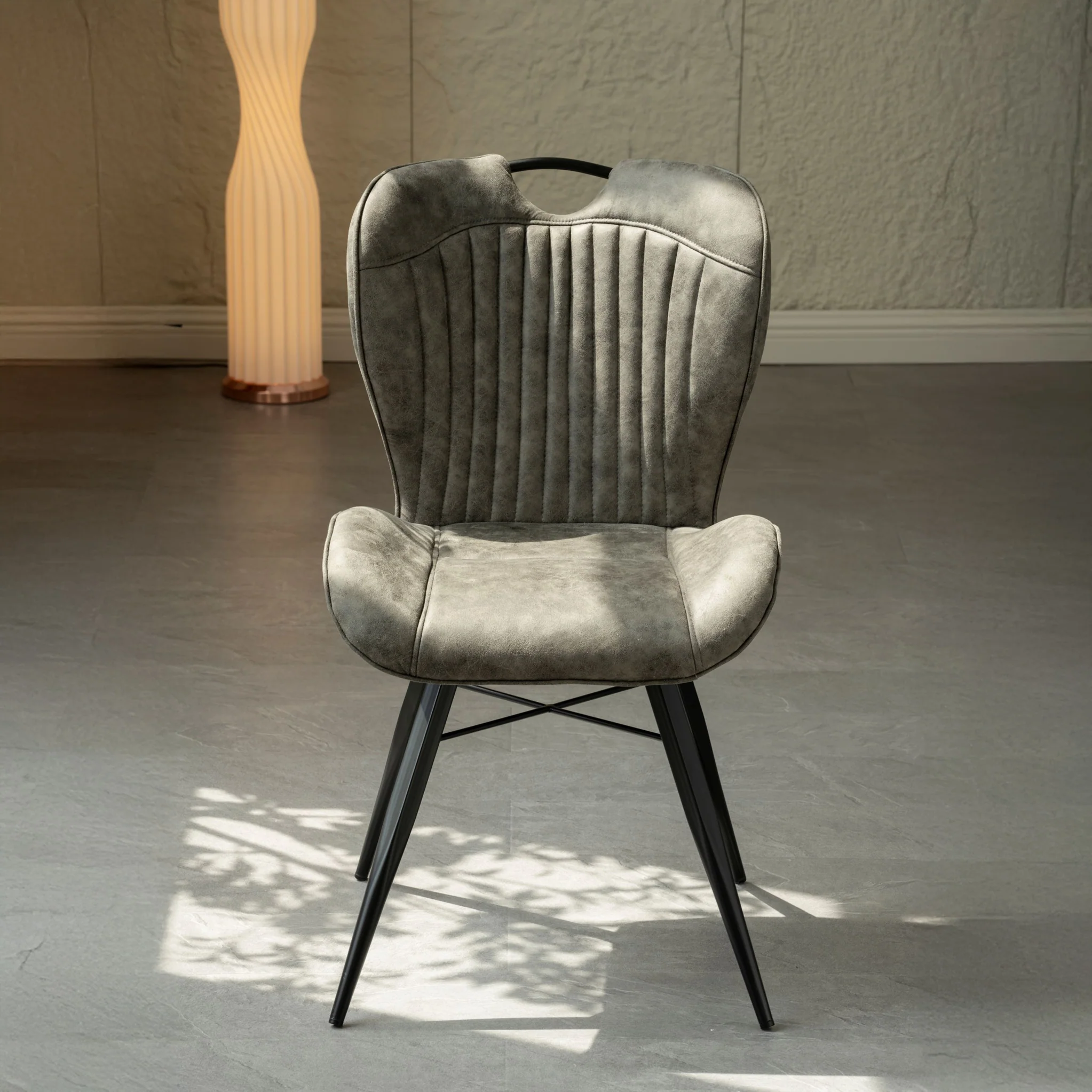 Peran Soft Faux Leather Dining Chair - Image 10