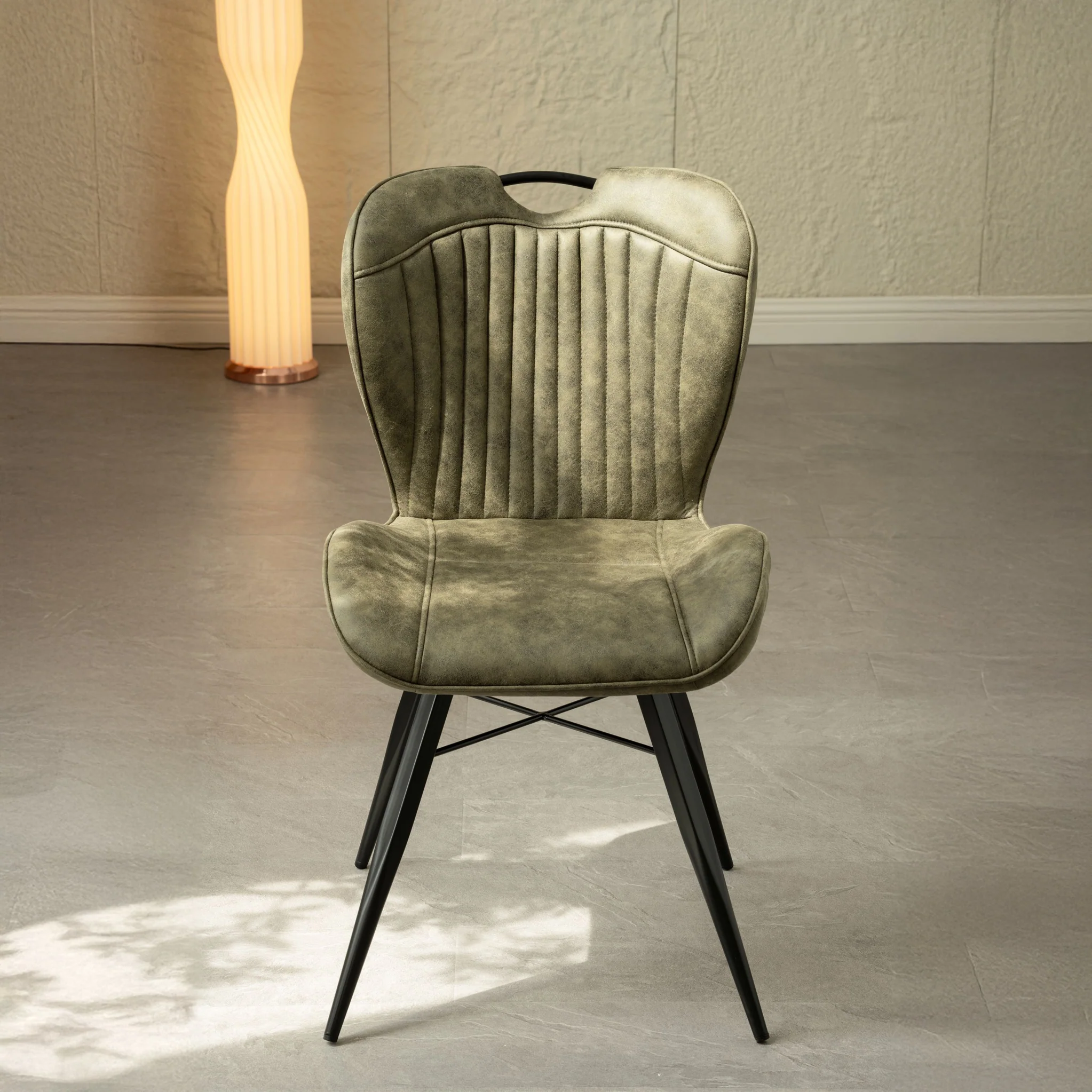 Peran Soft Faux Leather Dining Chair - Image 23