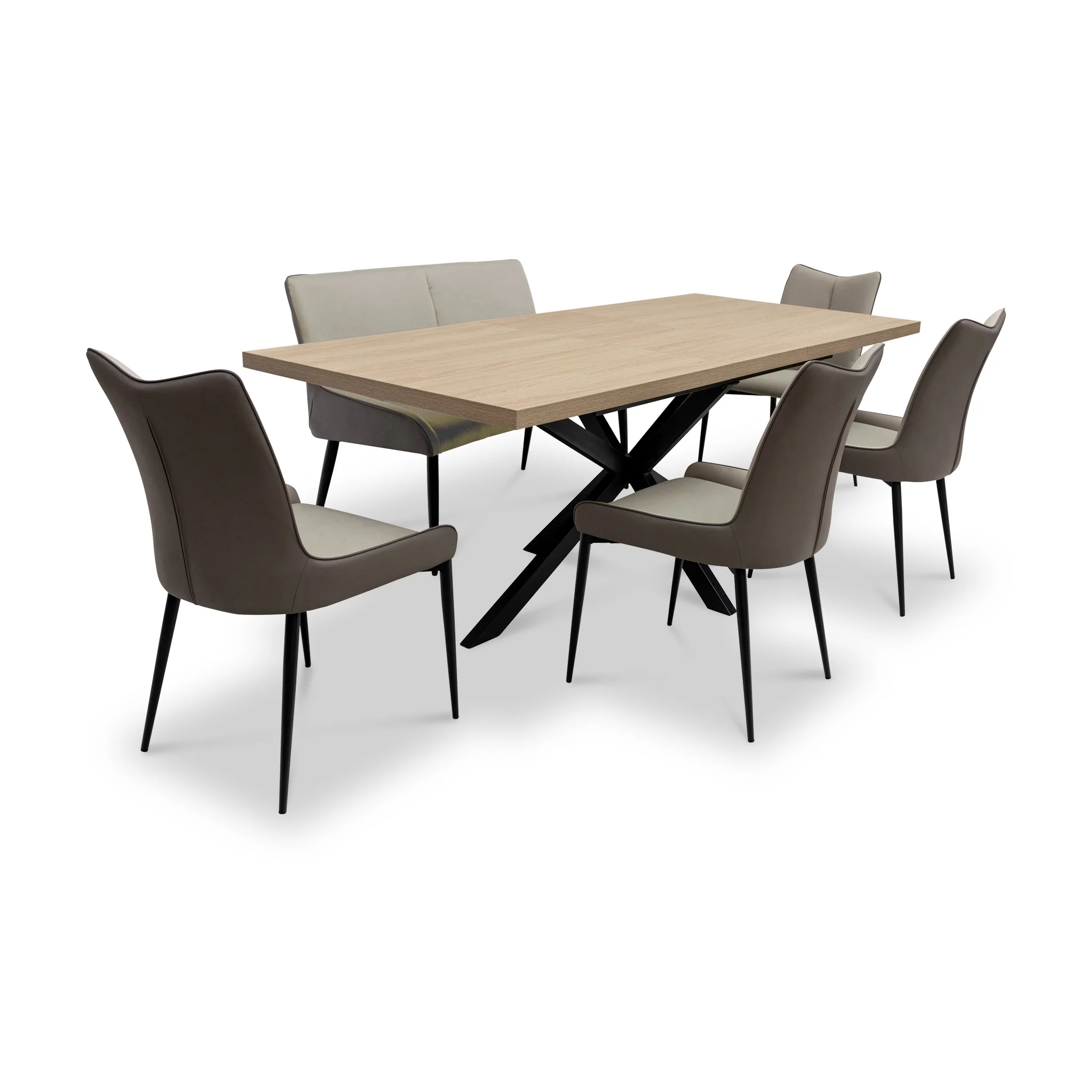 Perez 160cm Extending Dining Table - Image 6