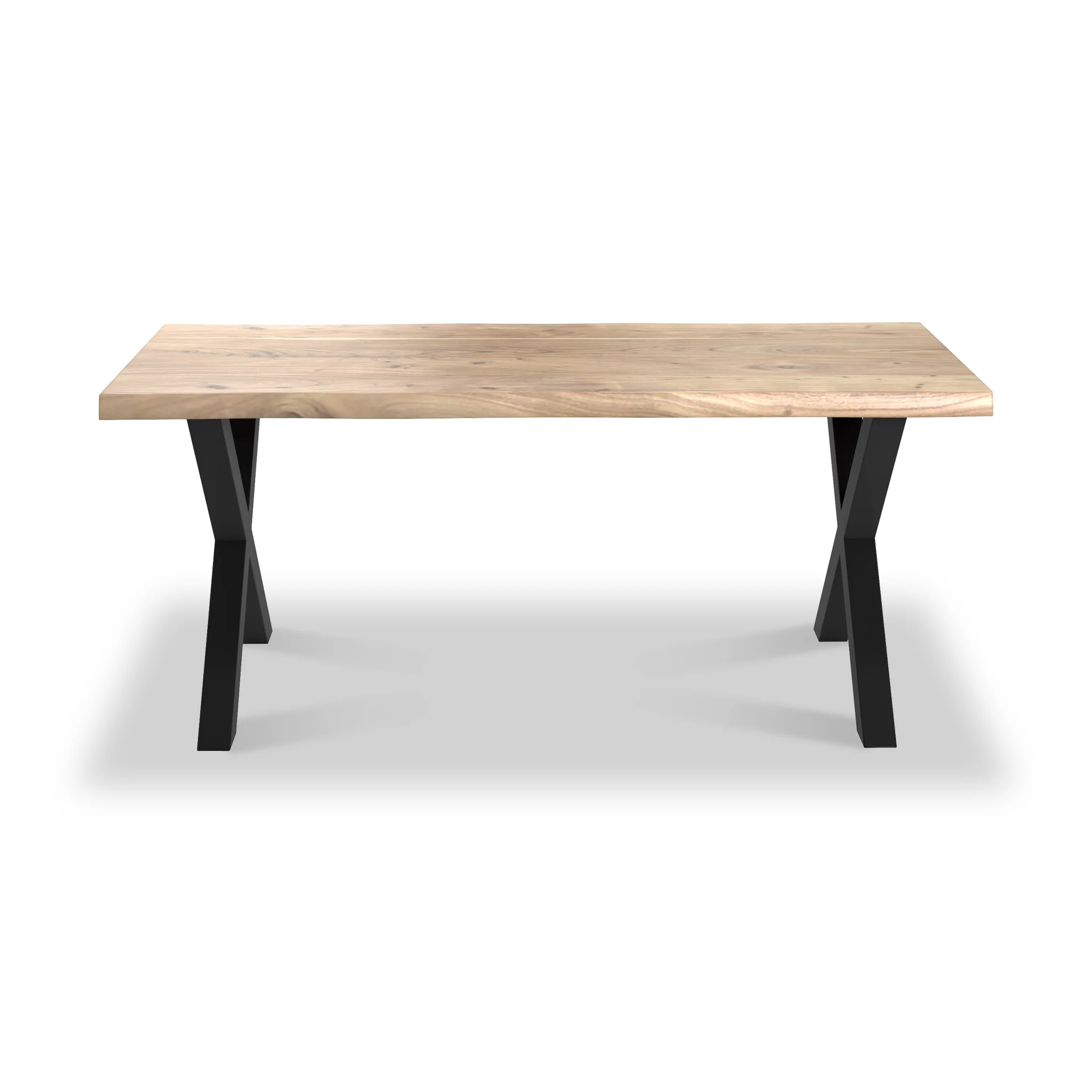 Petra Acacia 180cm Dining Table with X Leg - Image 3