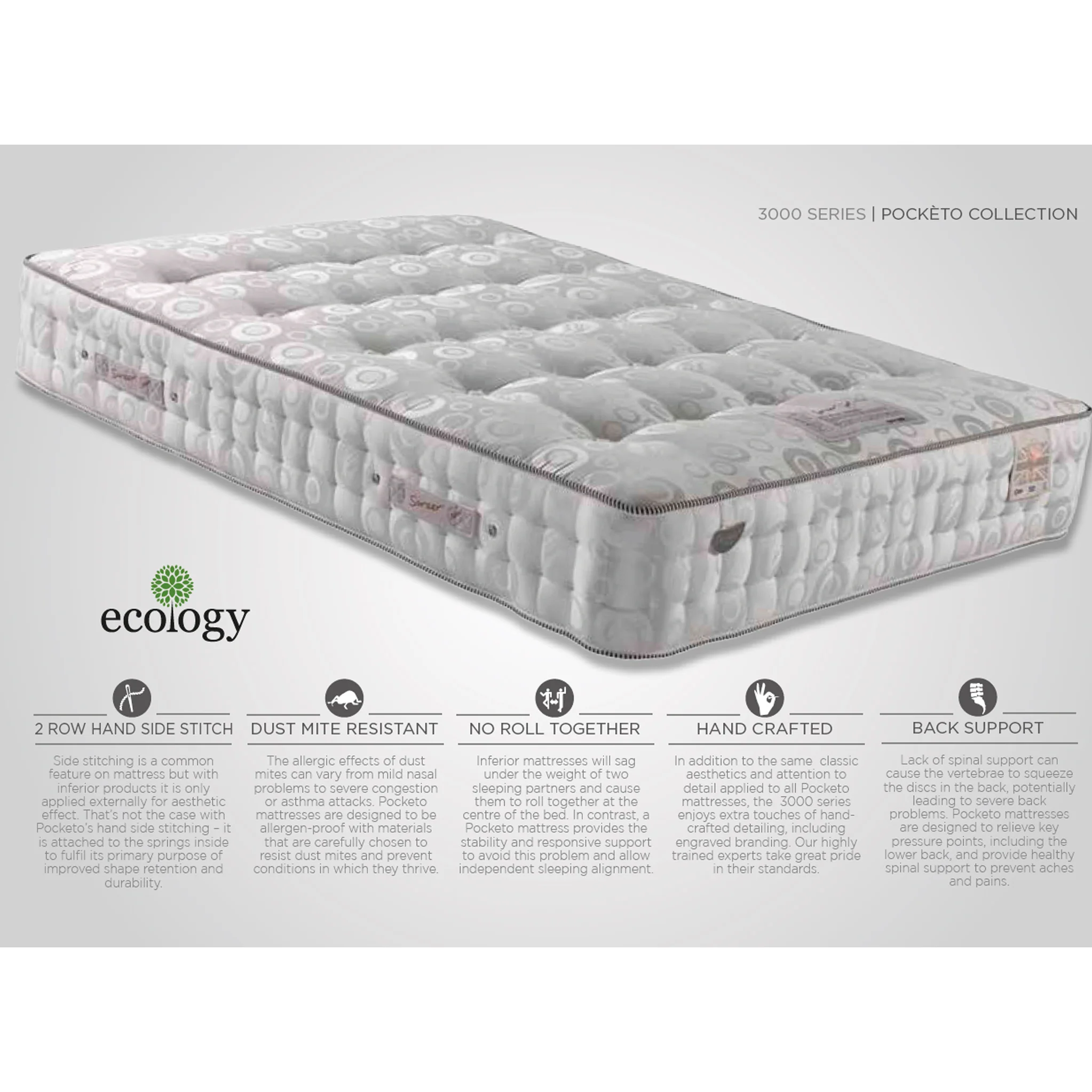 Pocket 3000 Mattress - Image 5