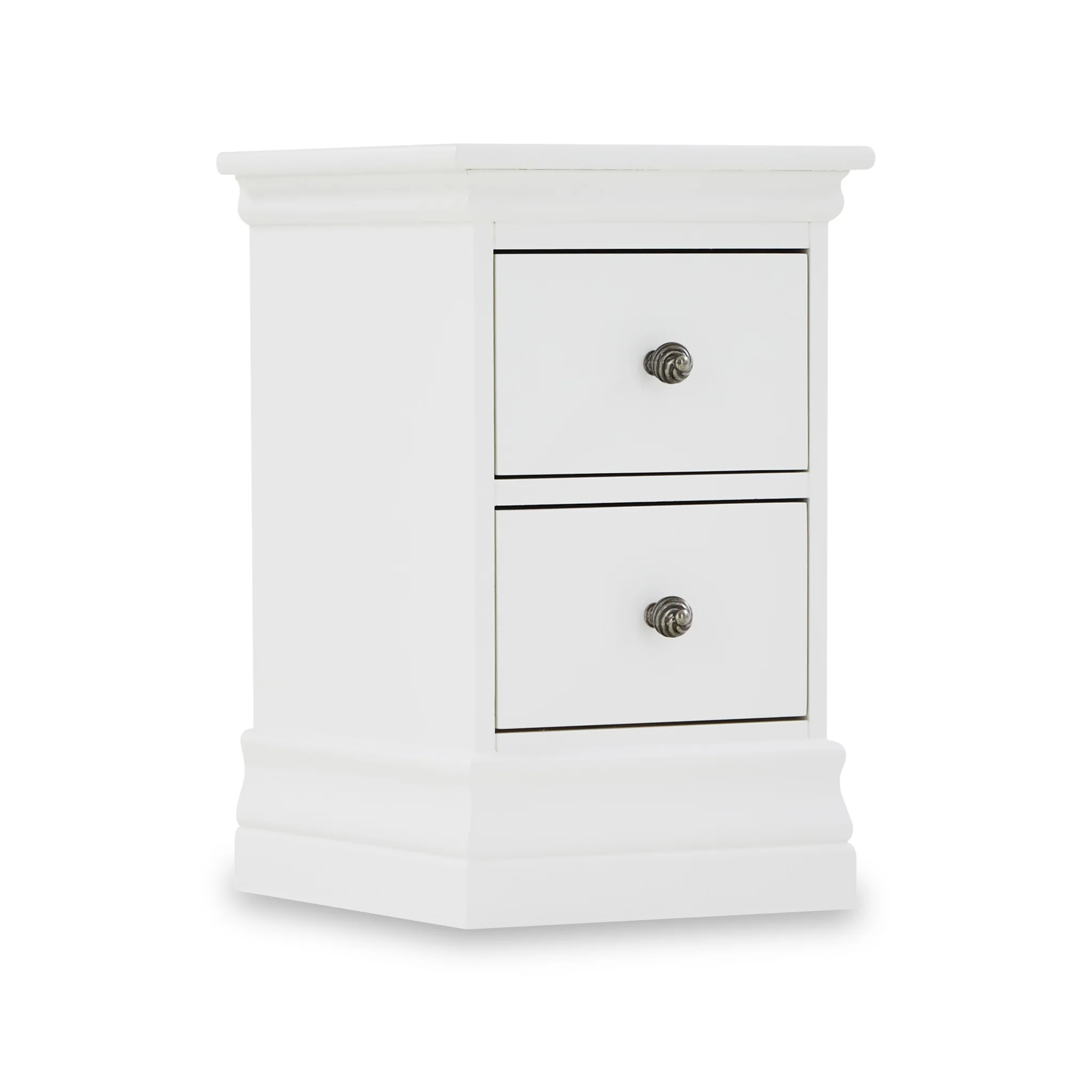 Porter 2 Drawer Narrow Bedside Table - Image 4