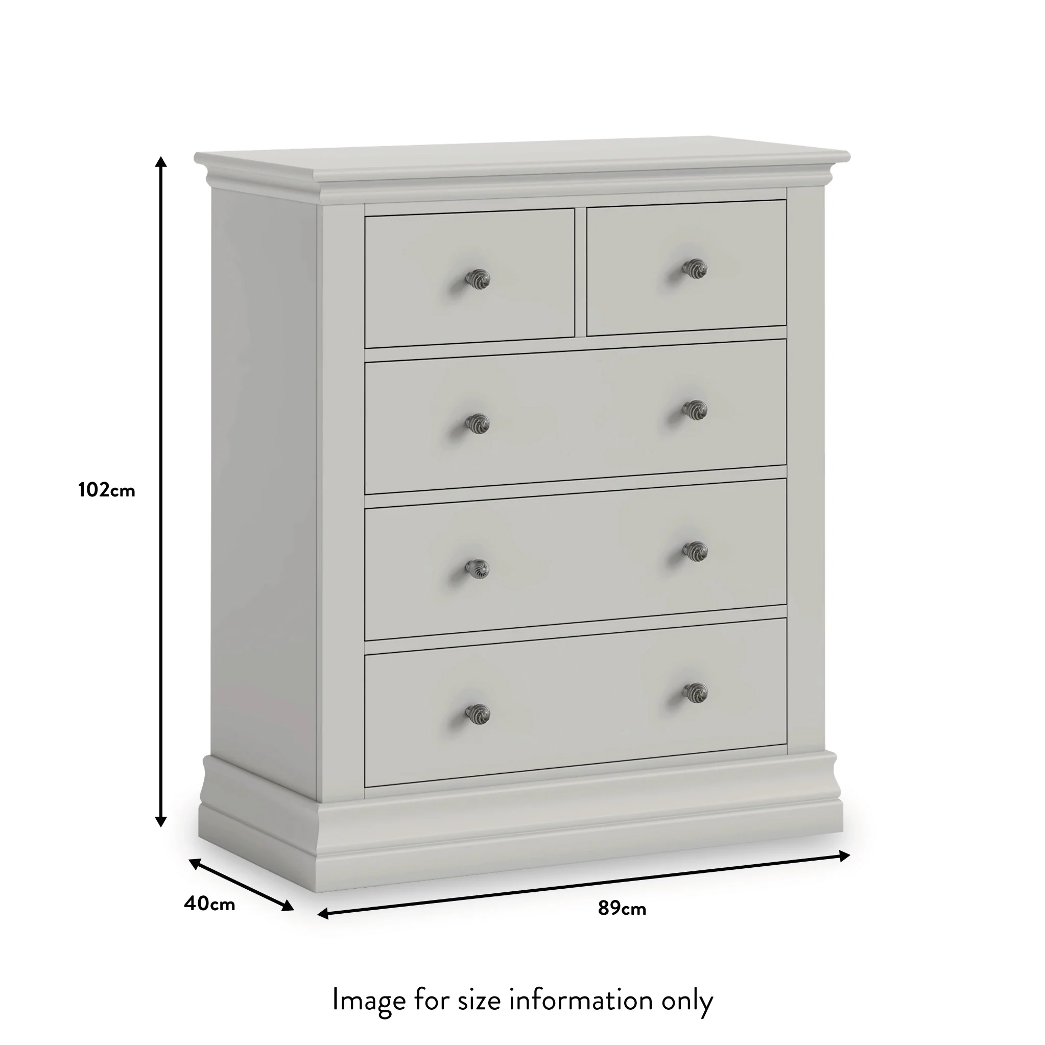 Porter 2 Over 3 Chest of Drawers - Image 13