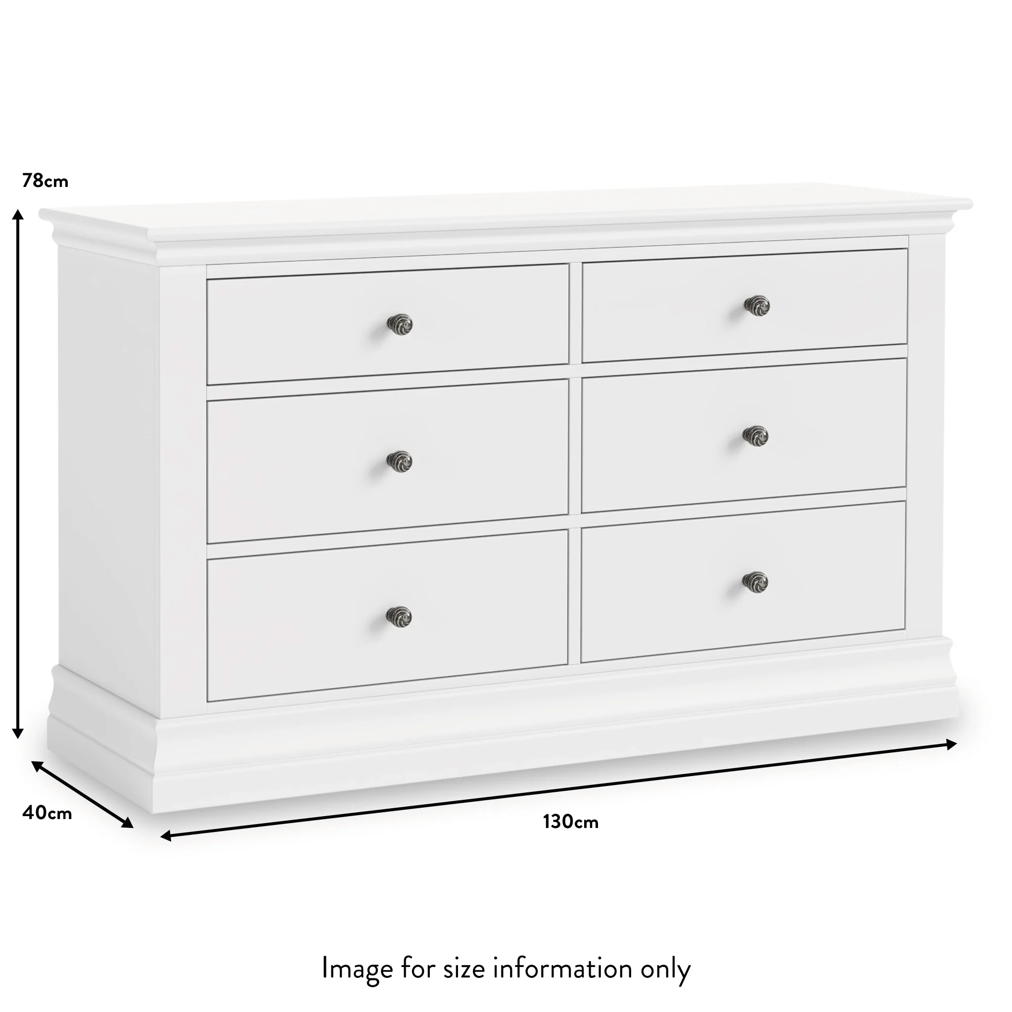Porter 6 Drawer Wide Chest - Image 5