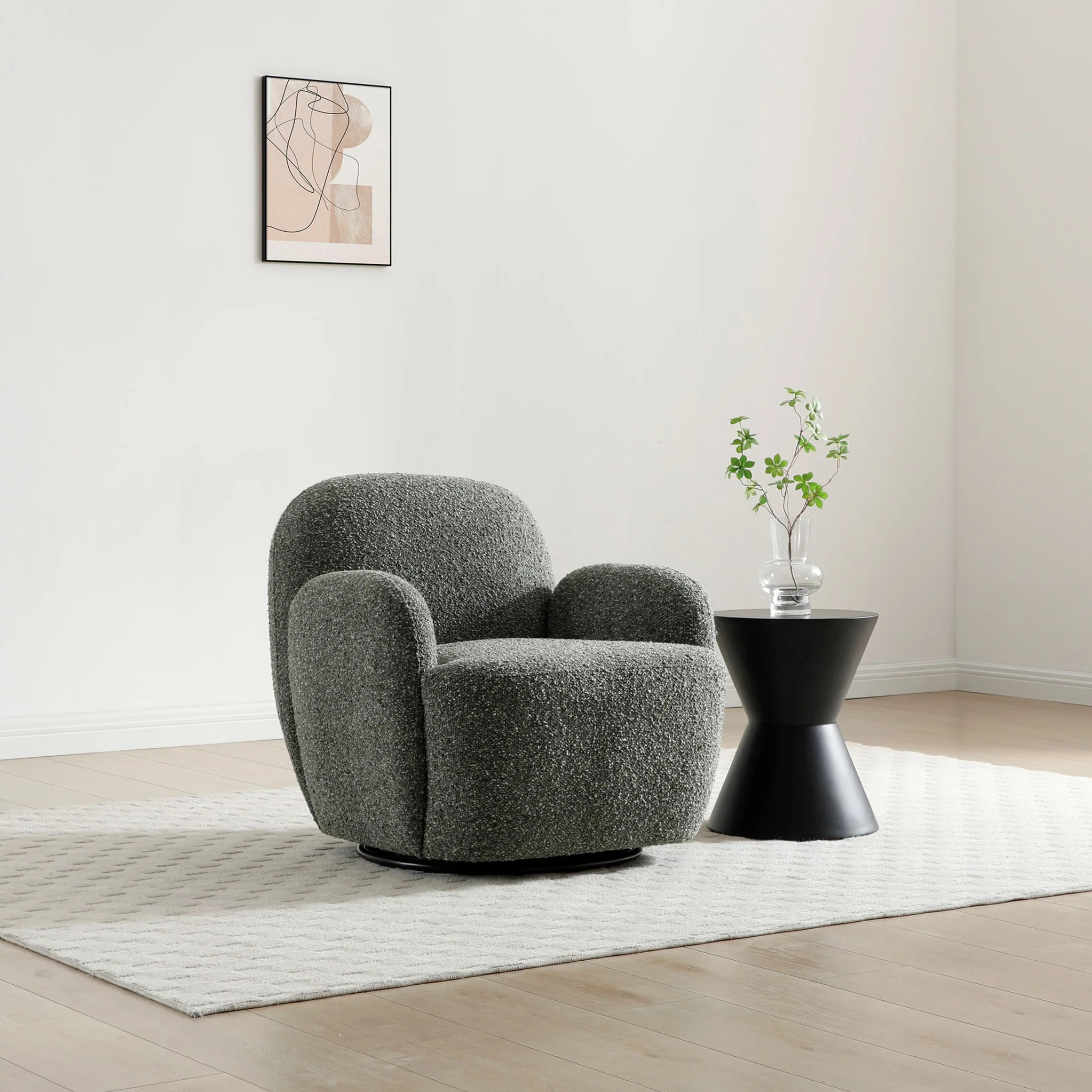 Portia Swivel Armchair - Image 3