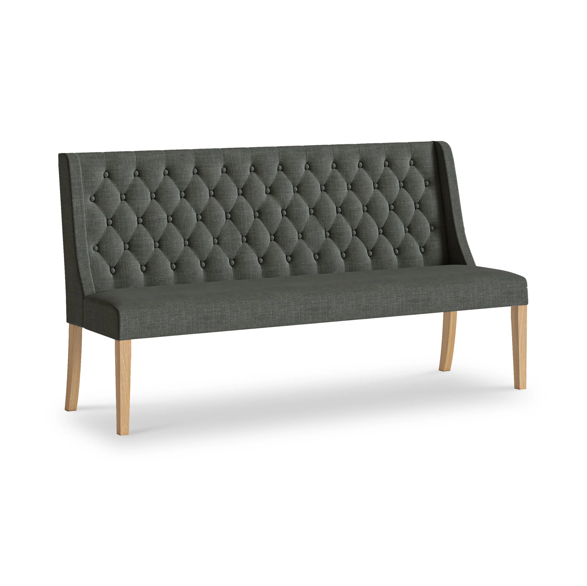 Portland Button Back Dining Sofa - Image 3