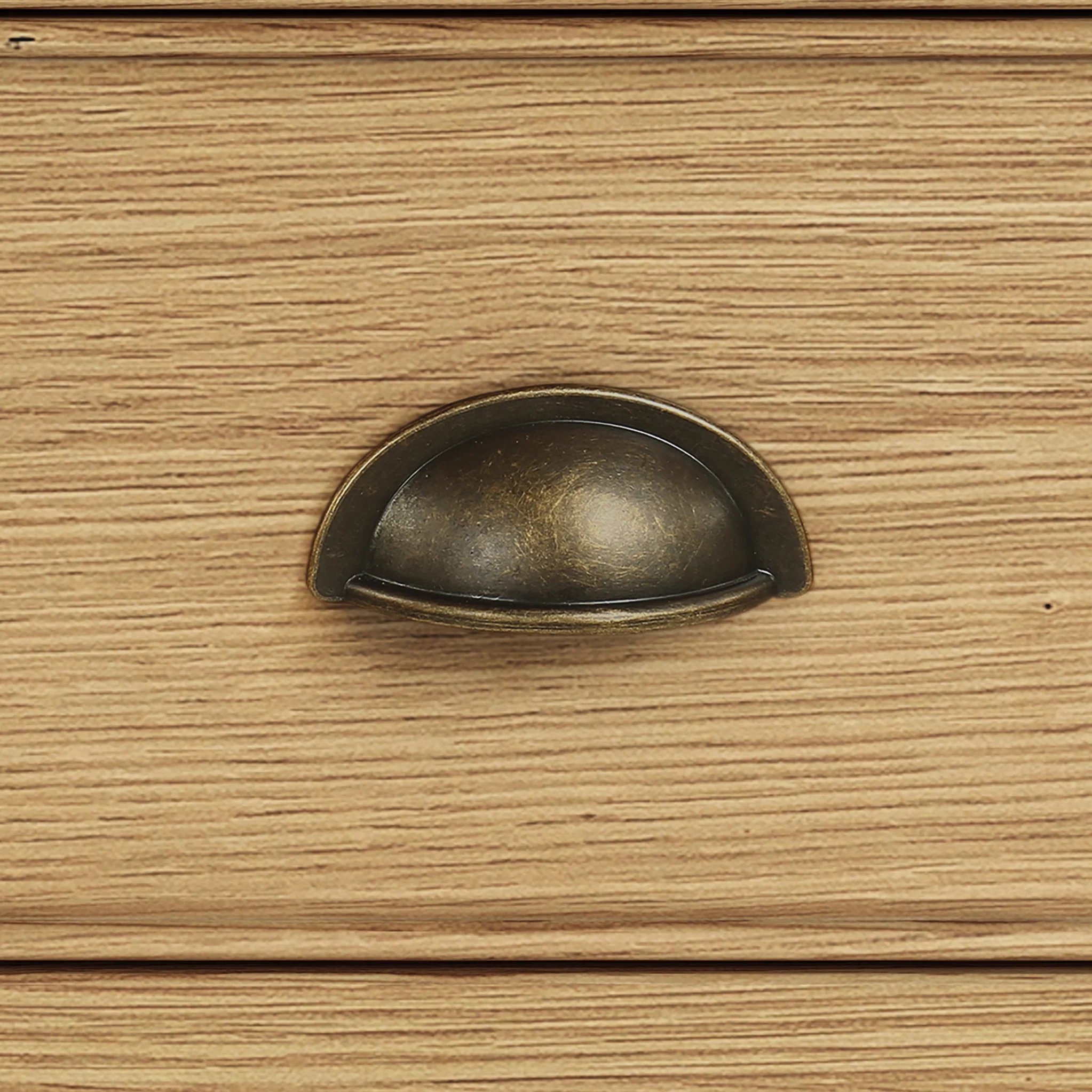 Portland Oak 1 Drawer Telephone Table - Image 9