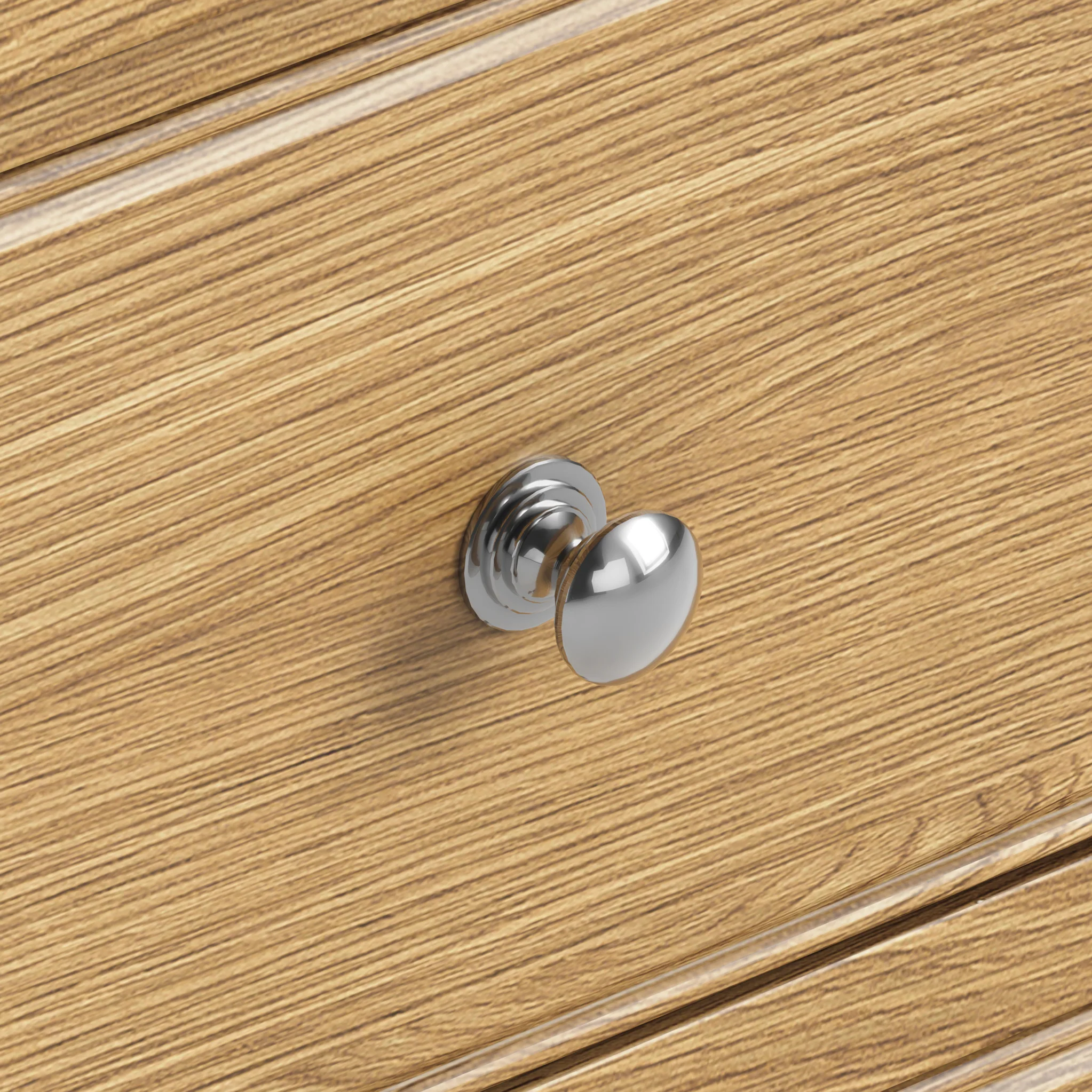 Portland Oak 2 Over 3 Drawer Chest - Image 6
