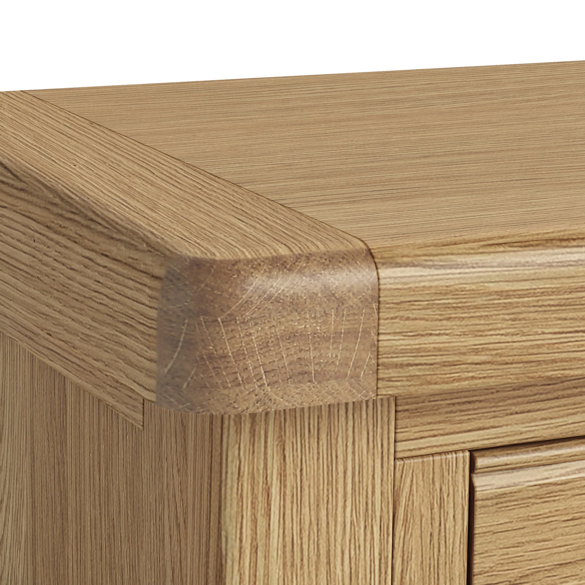 Portland Oak 3 Over 4 Drawer Chest - Image 11