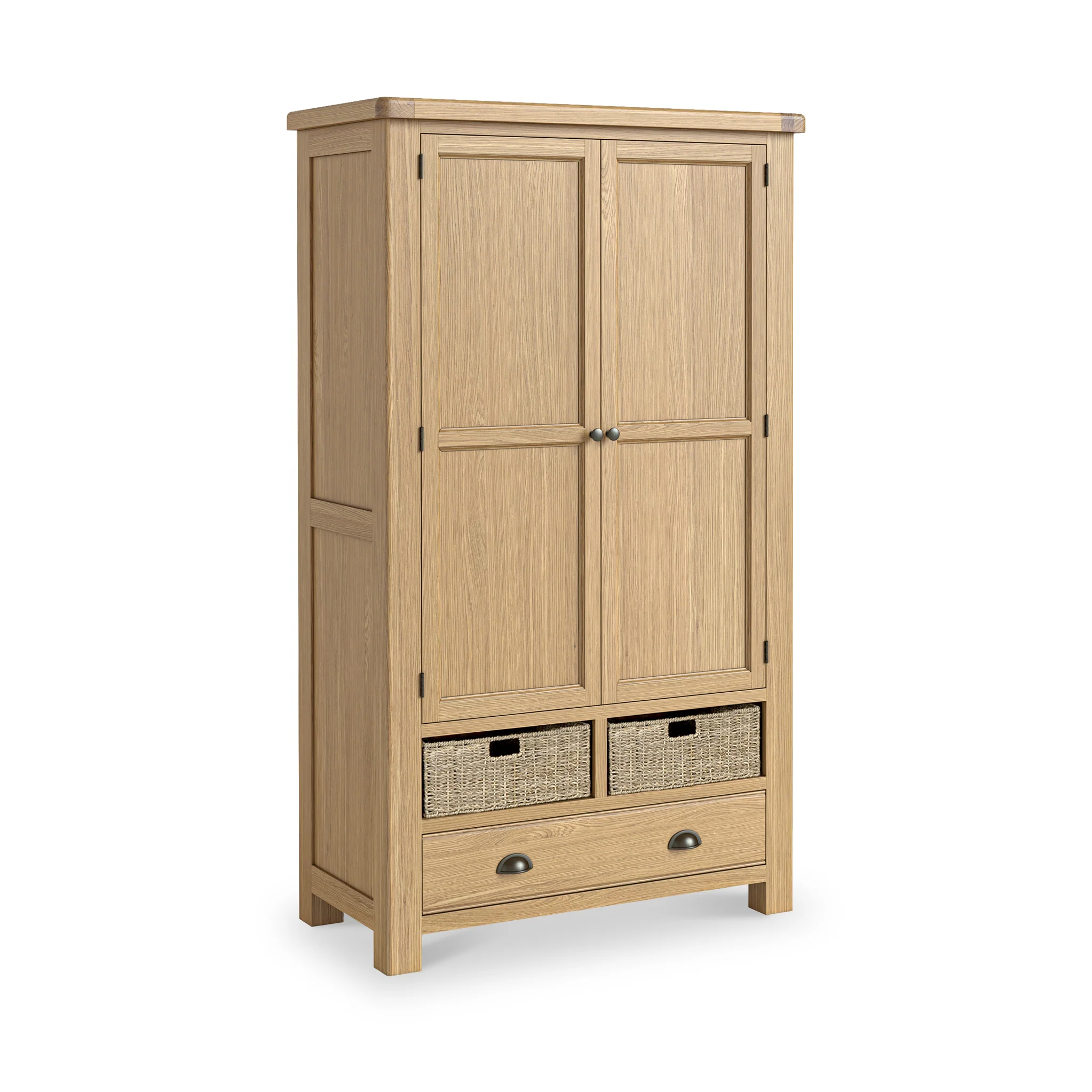 Portland Oak 5 Drawer Larder - Image 3