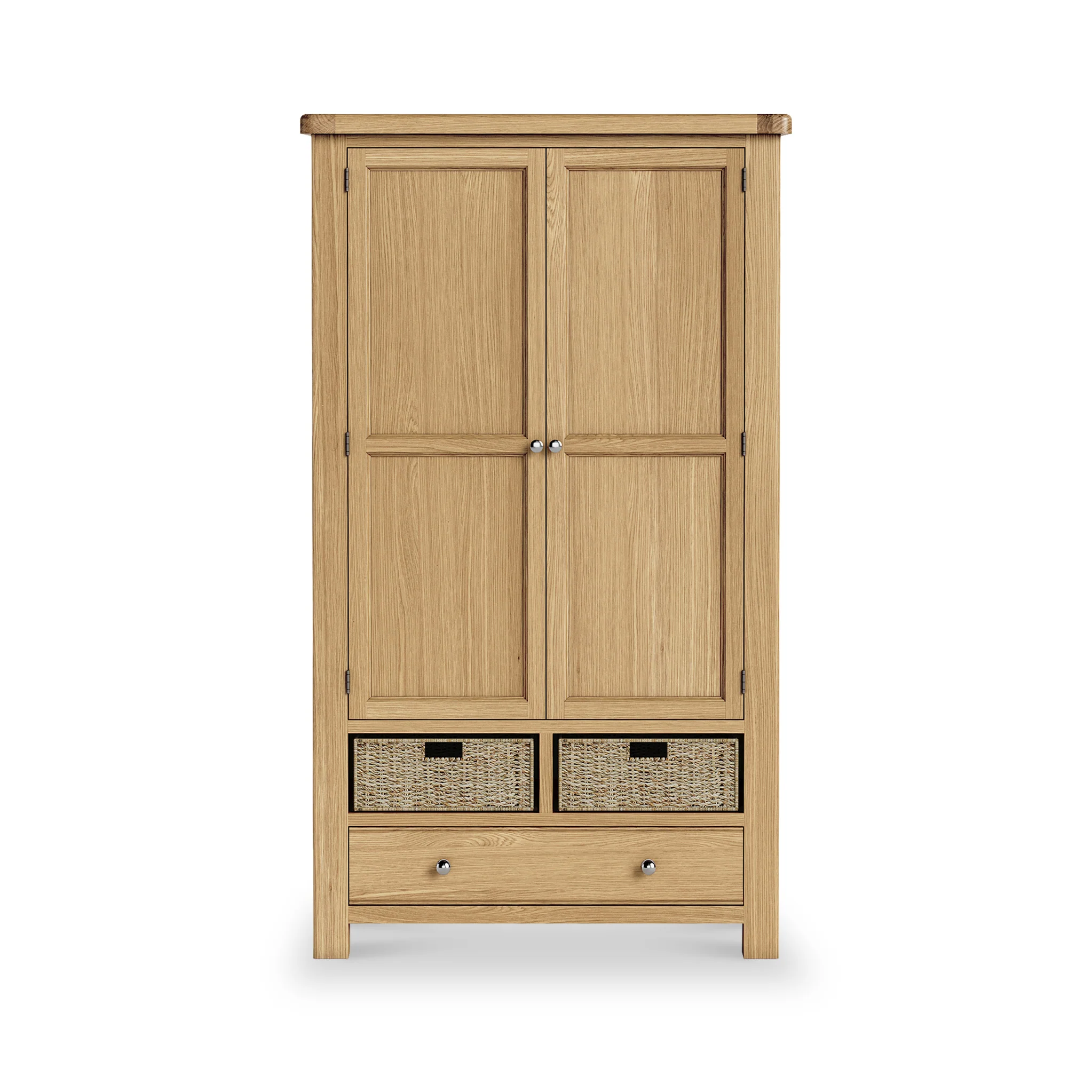 Portland Oak 5 Drawer Larder - Image 7