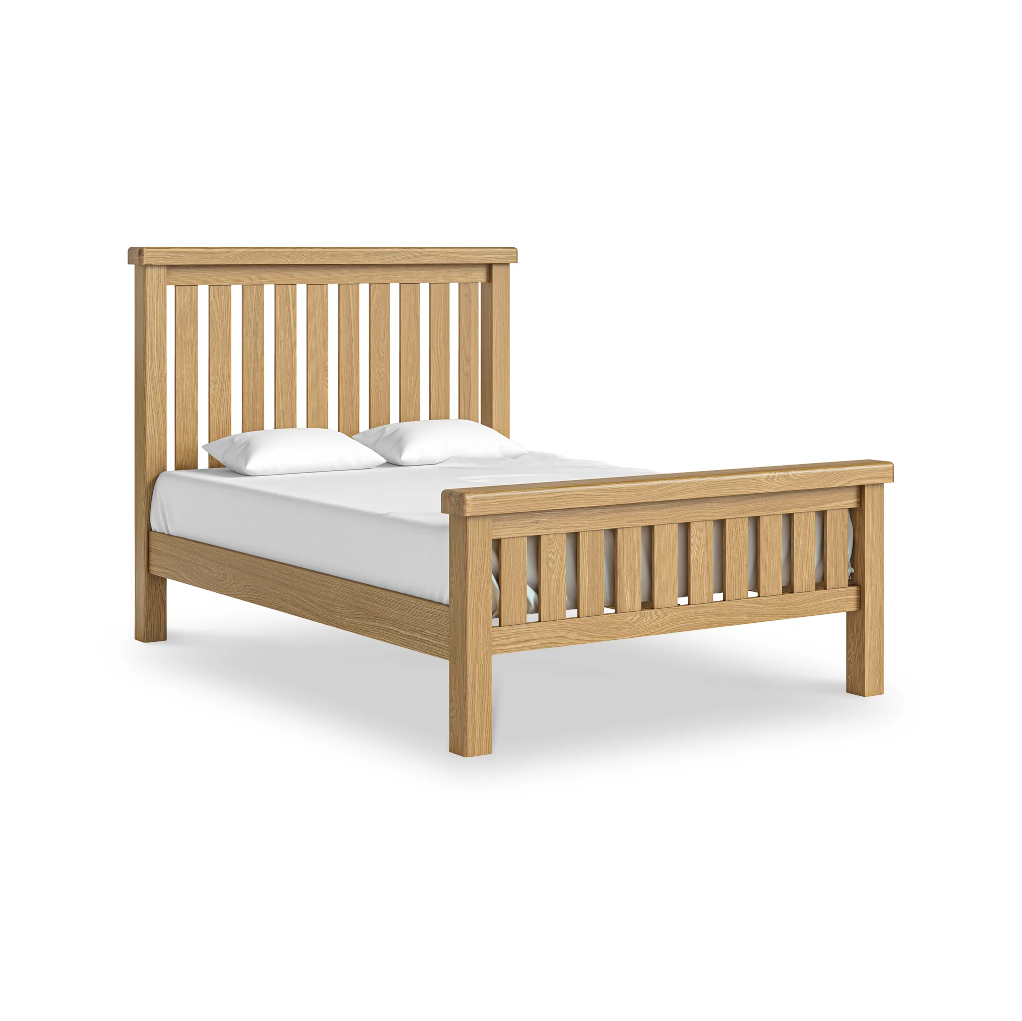 Portland Oak Bed Frame - Image 2