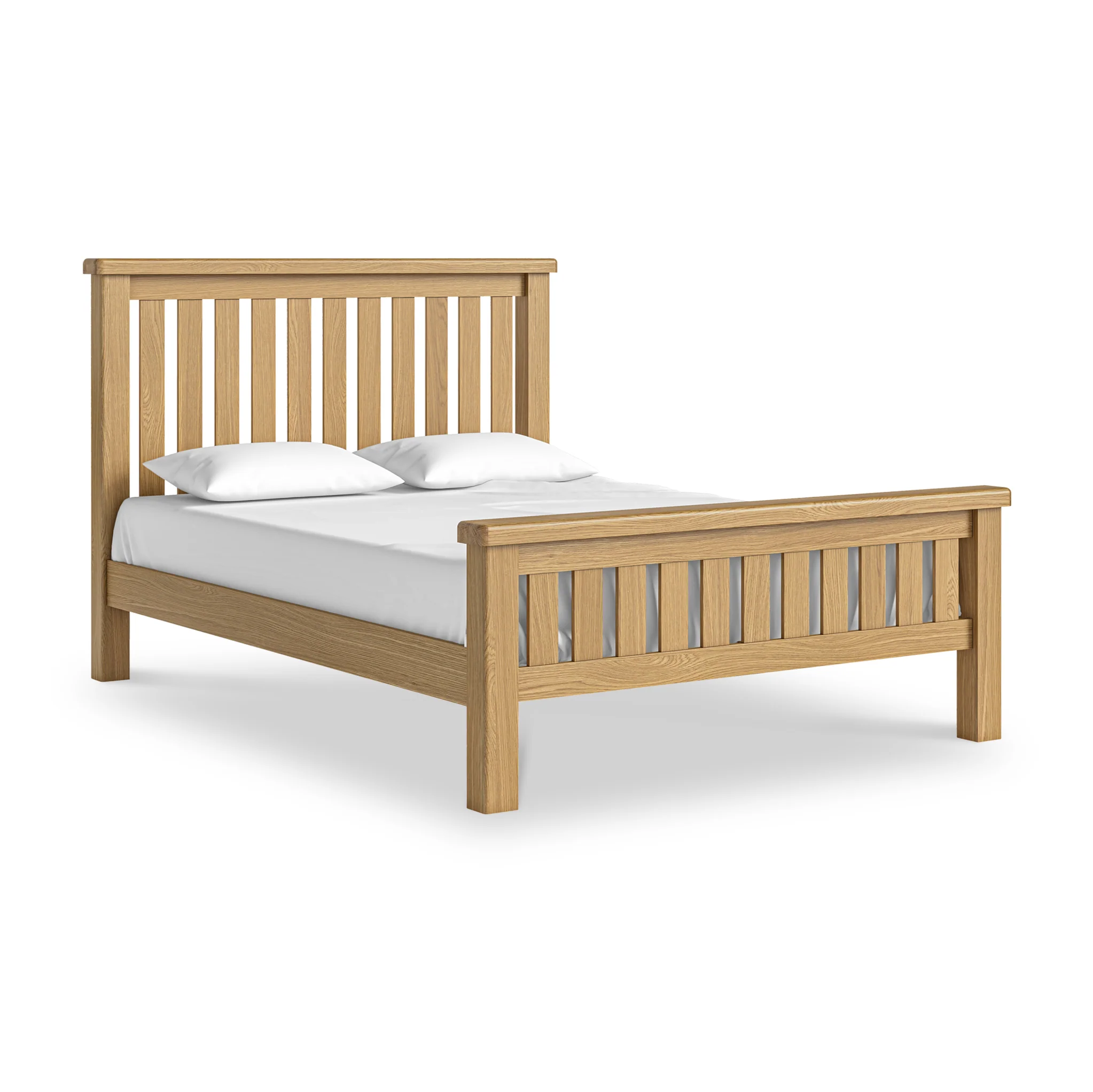 Portland Oak Bed Frame - Image 4