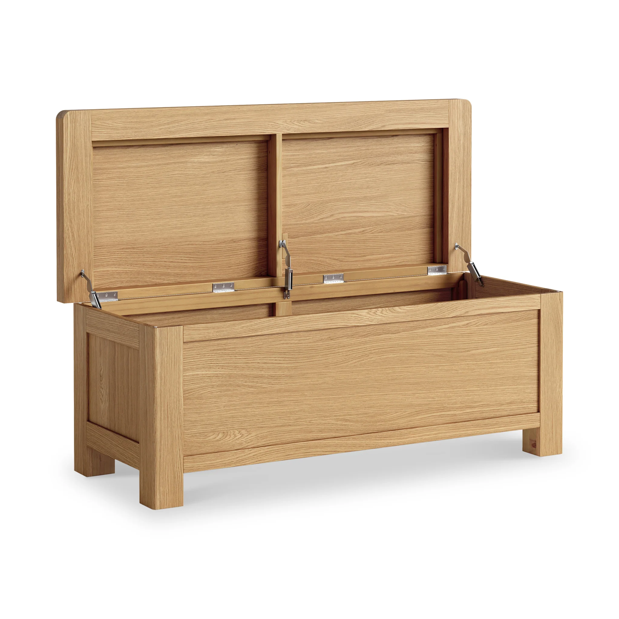Portland Oak Blanket Box - Image 3