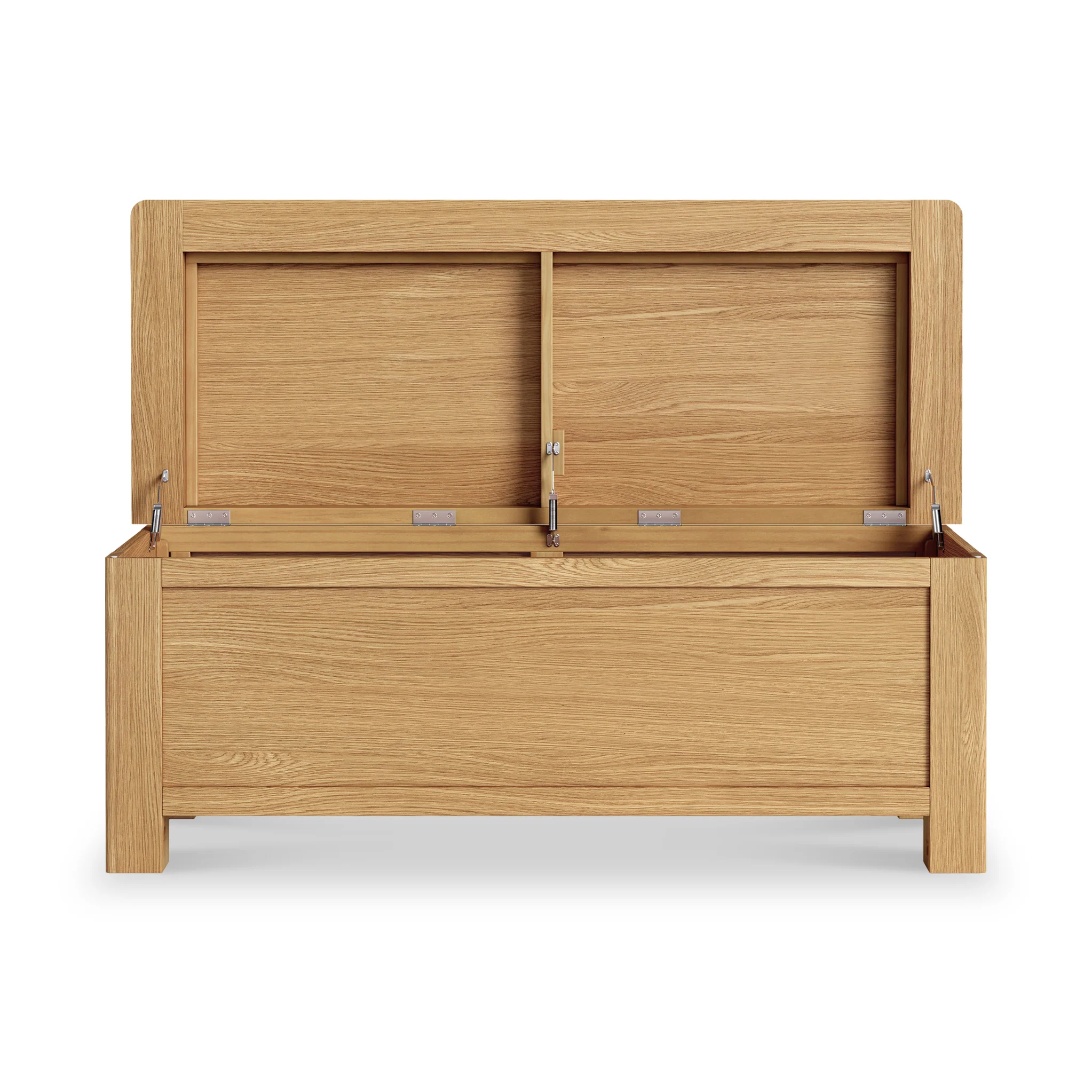 Portland Oak Blanket Box - Image 7