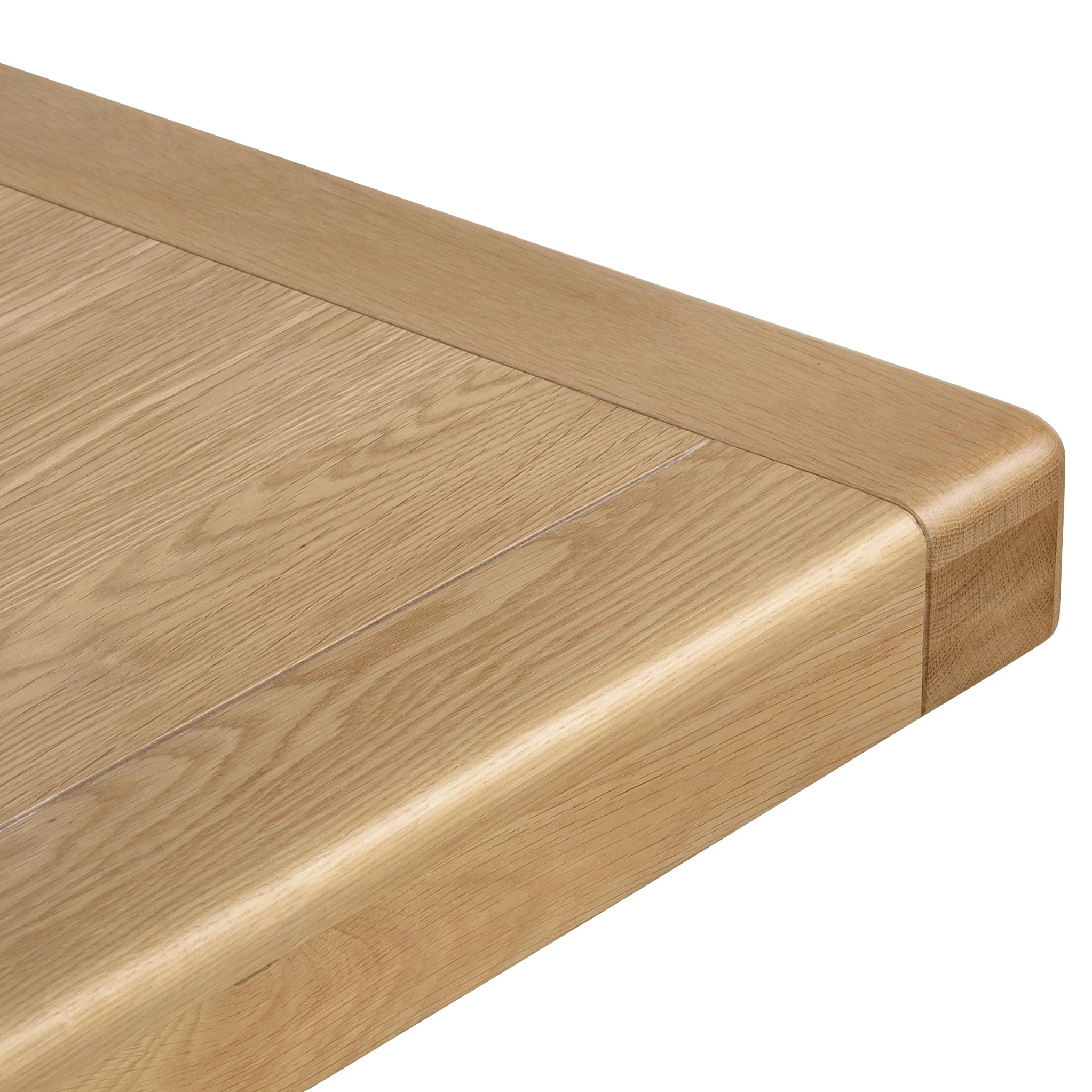 Portland Oak Extendable 200-245cm Cross Legged Dining Table - Image 8