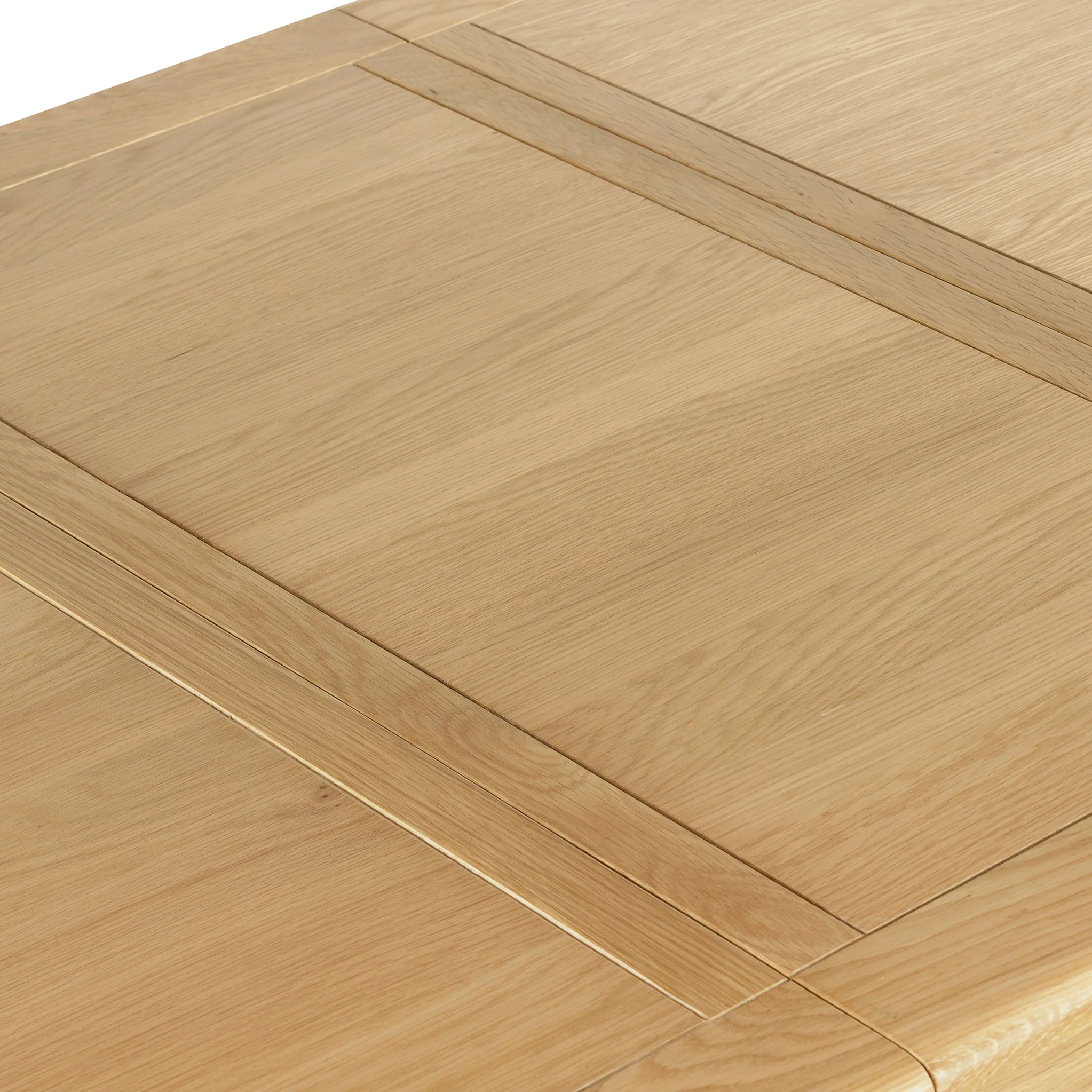 Portland Oak Extendable 200-245cm Cross Legged Dining Table - Image 9