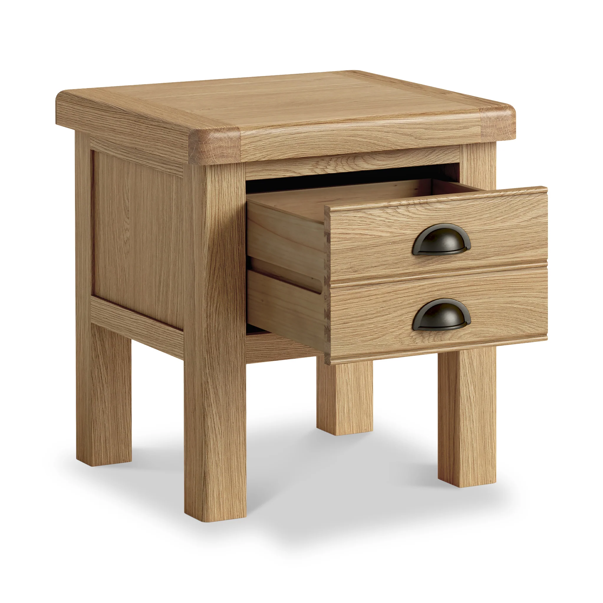 Portland Oak Lamp Table - Image 3
