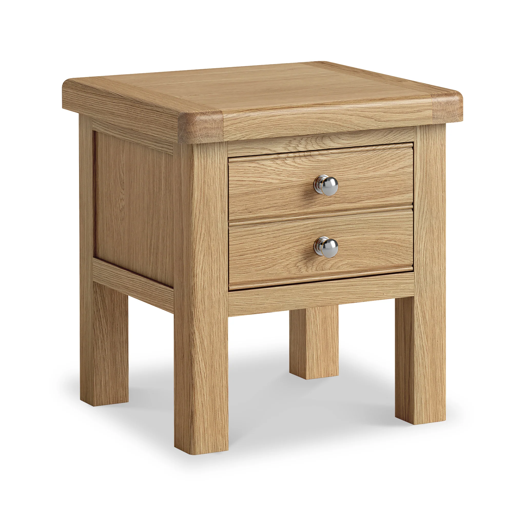 Portland Oak Lamp Table - Image 5